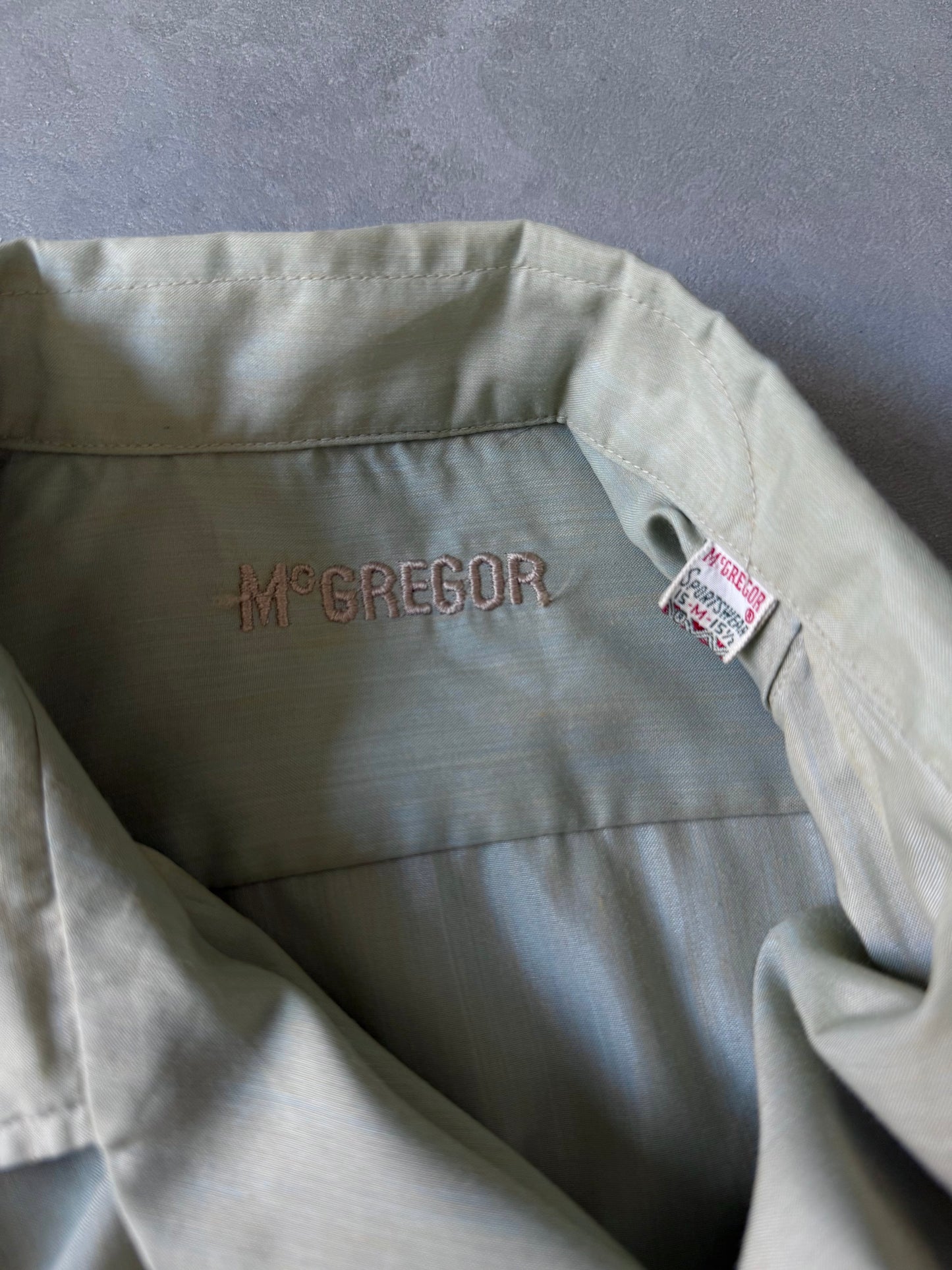 60's〜 McGREGOR vintage open caller shirt