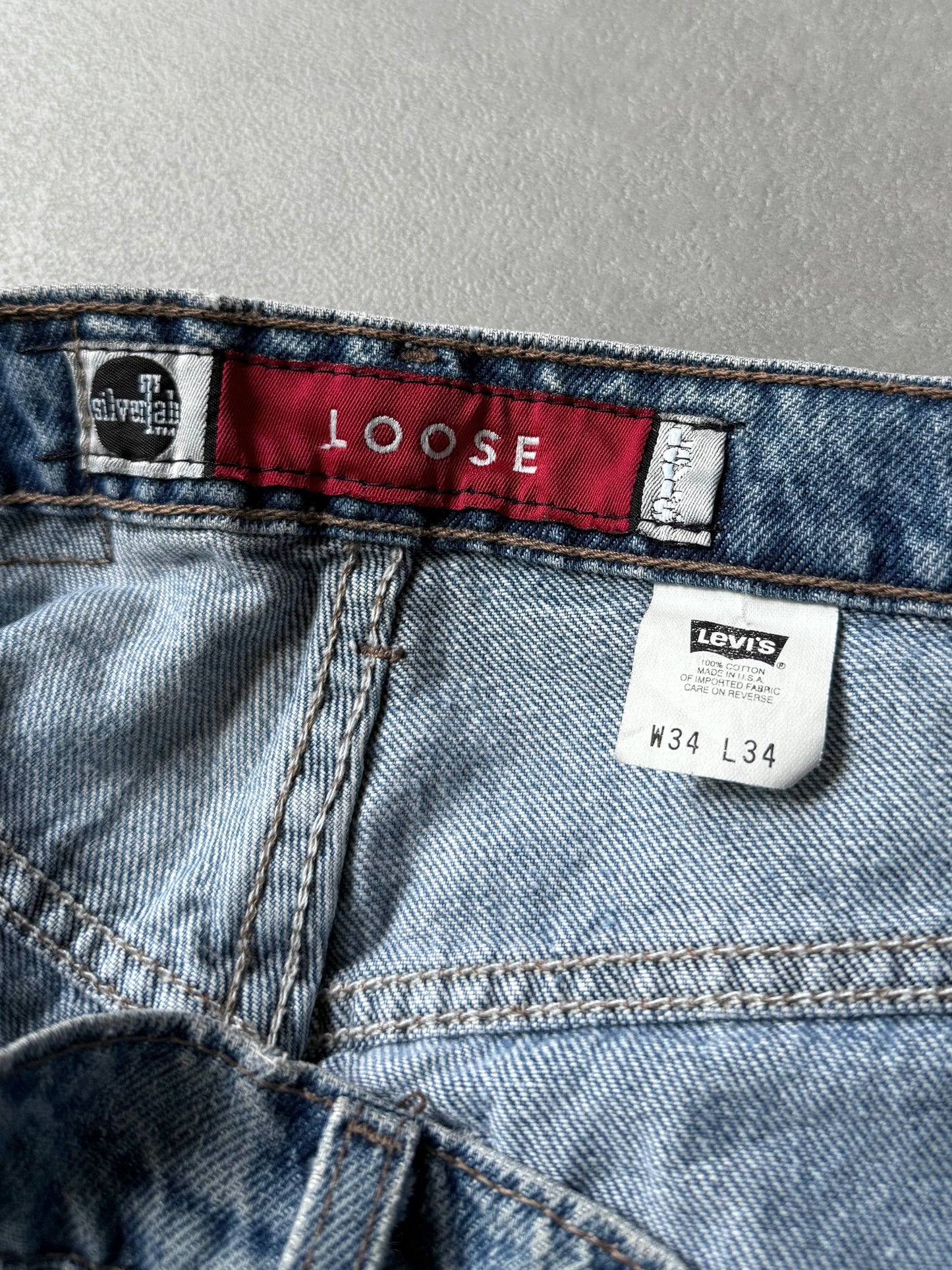 90's Levi's silverTab denim pants "LOOSE"