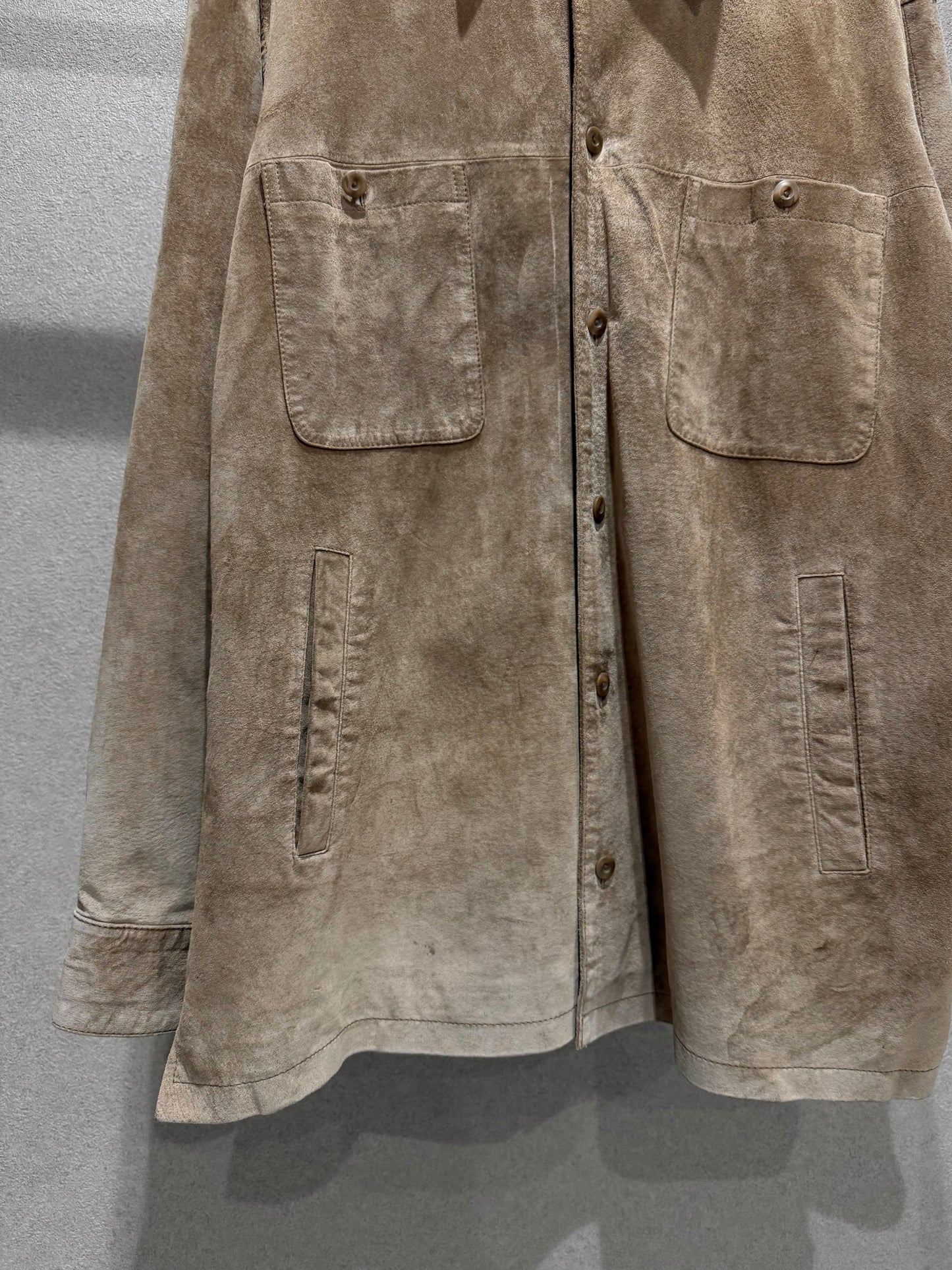 90's PERRY ELLIS leather jacket