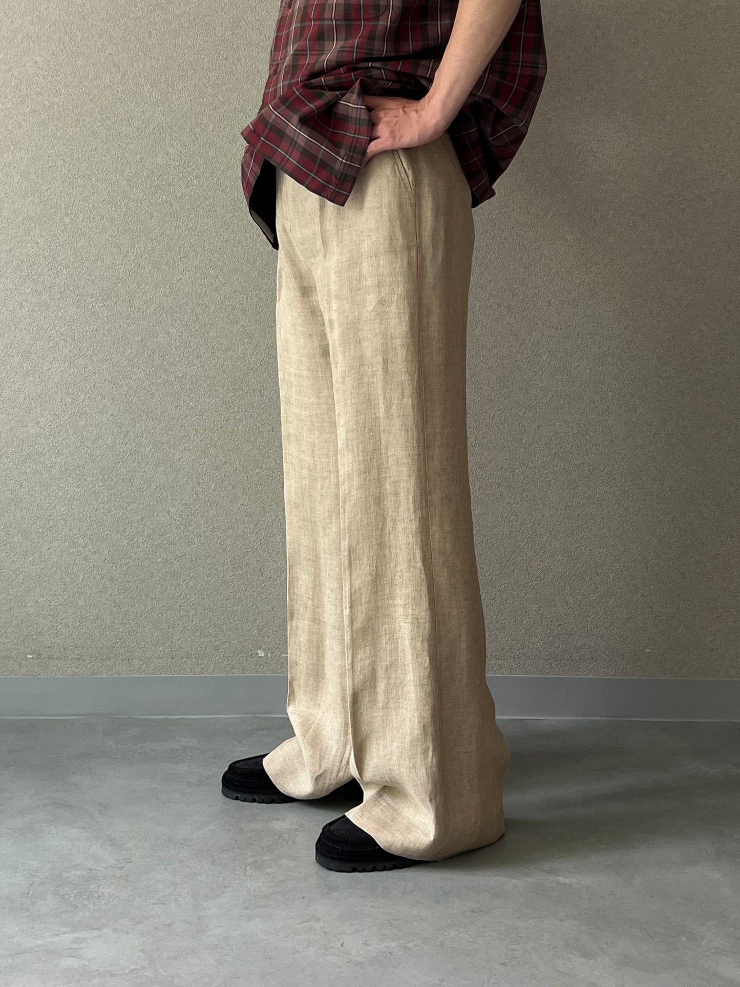 00's〜 Max Mara linen slacks