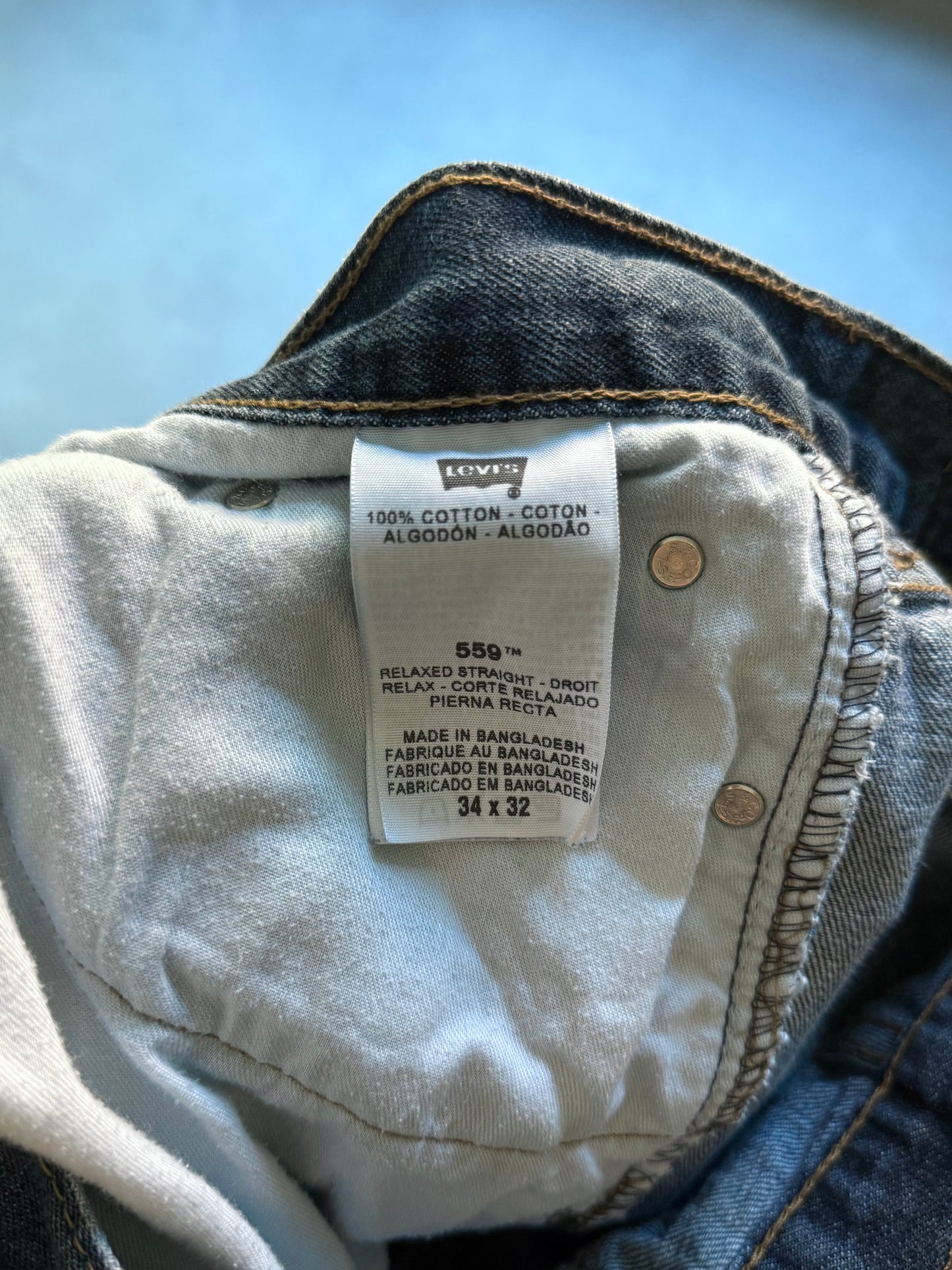 00's Levi's 559 denim pants