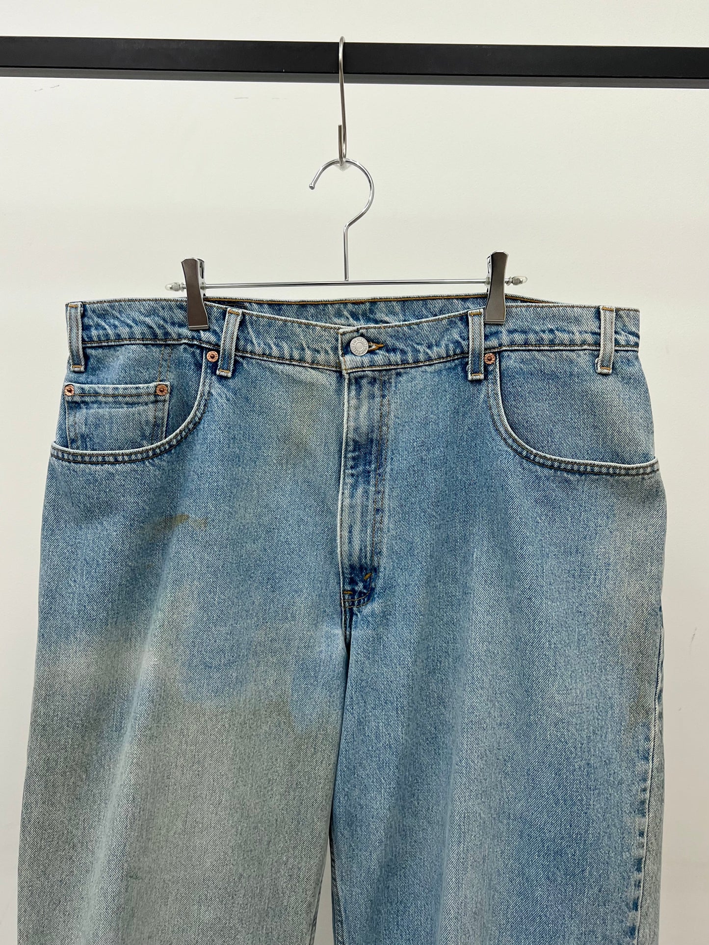 90's Levi's 570 denim pants "Made in USA"