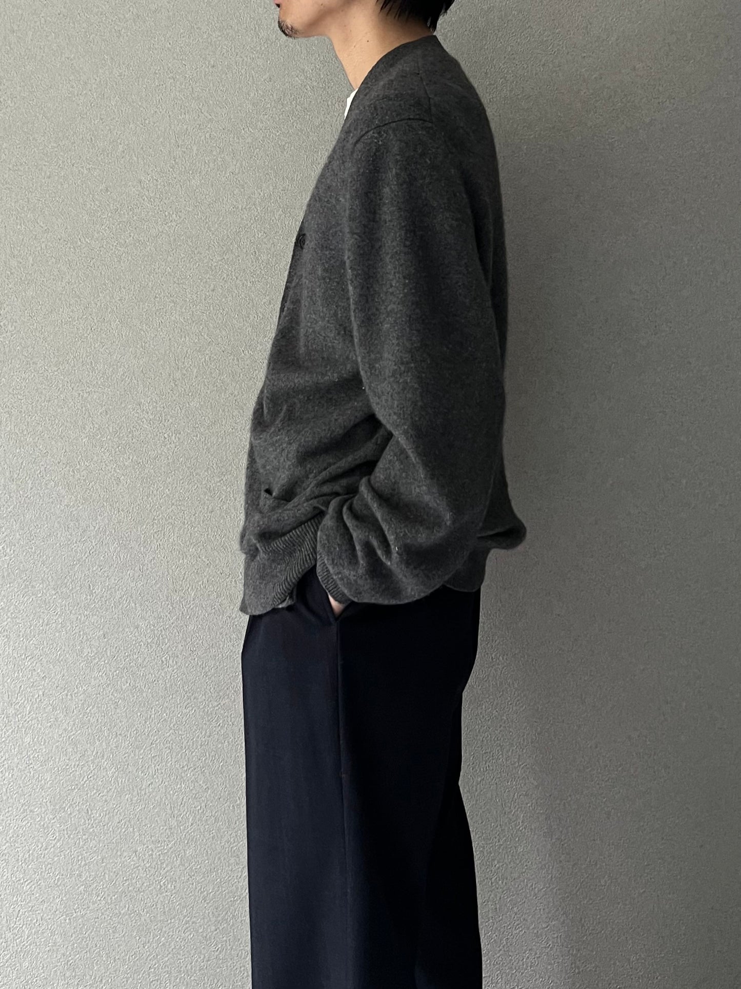 00's LANDS' END cashmere knit cardigan