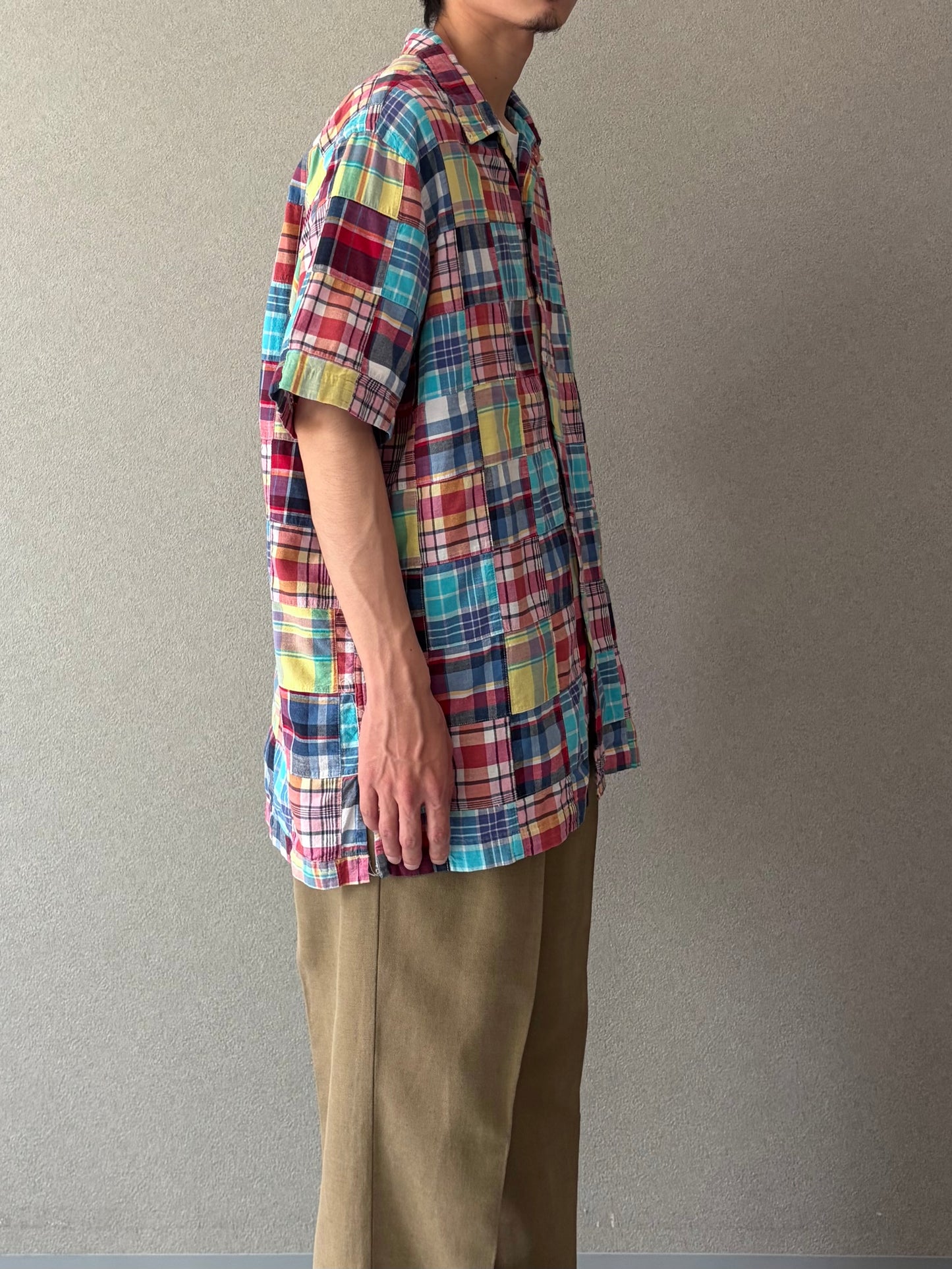 90's Polo Ralph Lauren open collar shirt "ANDY CAMP"
