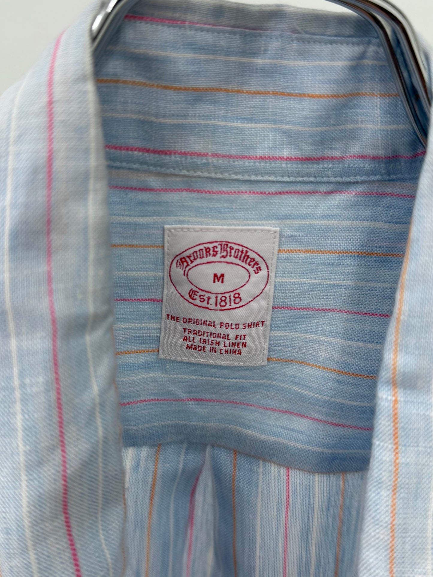 00's Brooks Brothers linen BD shirt