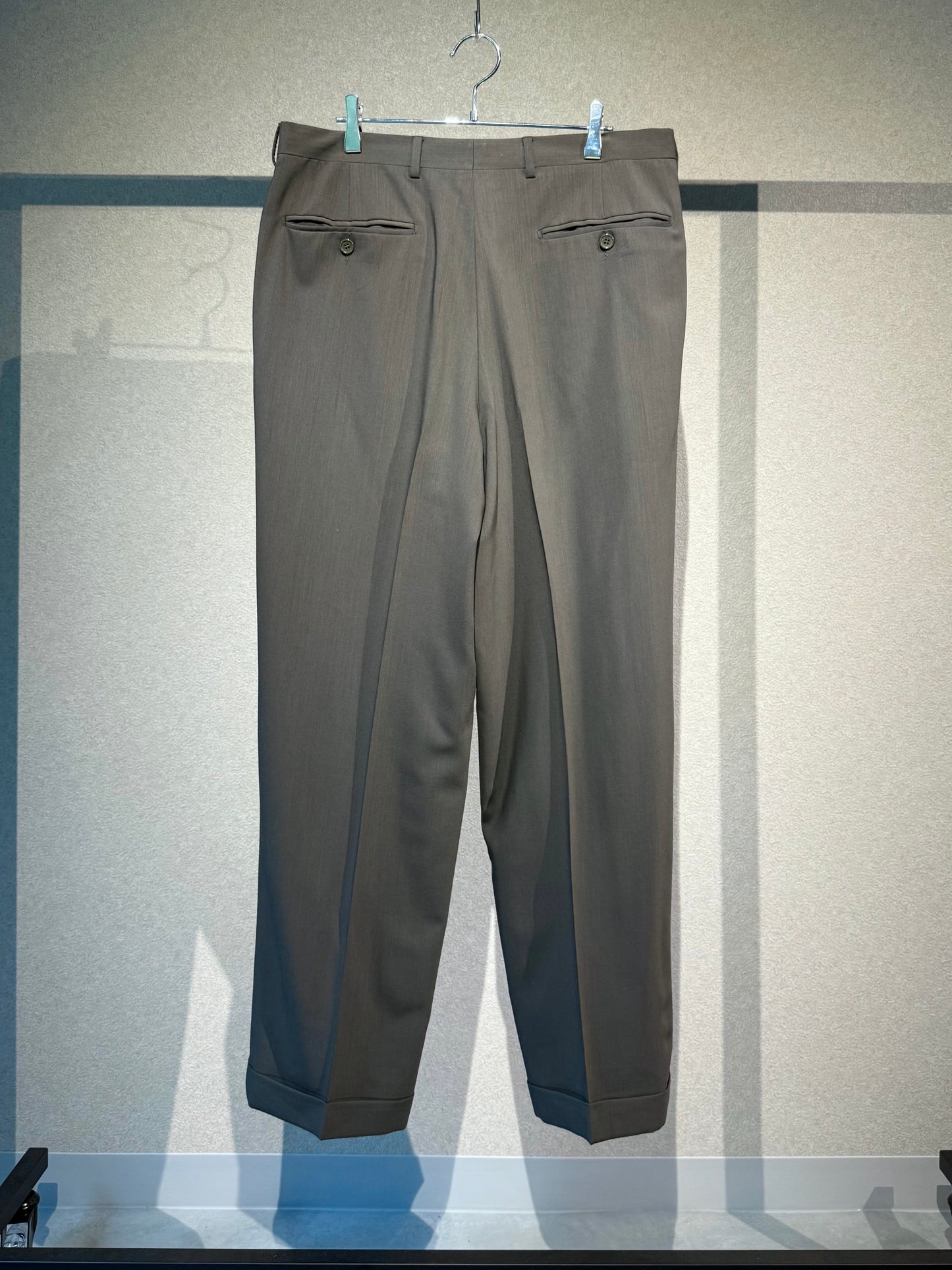 90's santorelli wool slacks "Made in ITALY"