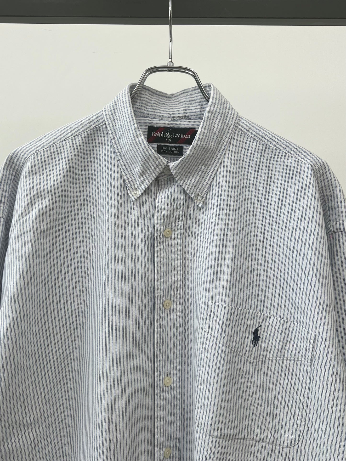 90's Polo Ralph Lauren BD shirt "BIG SHIRT"