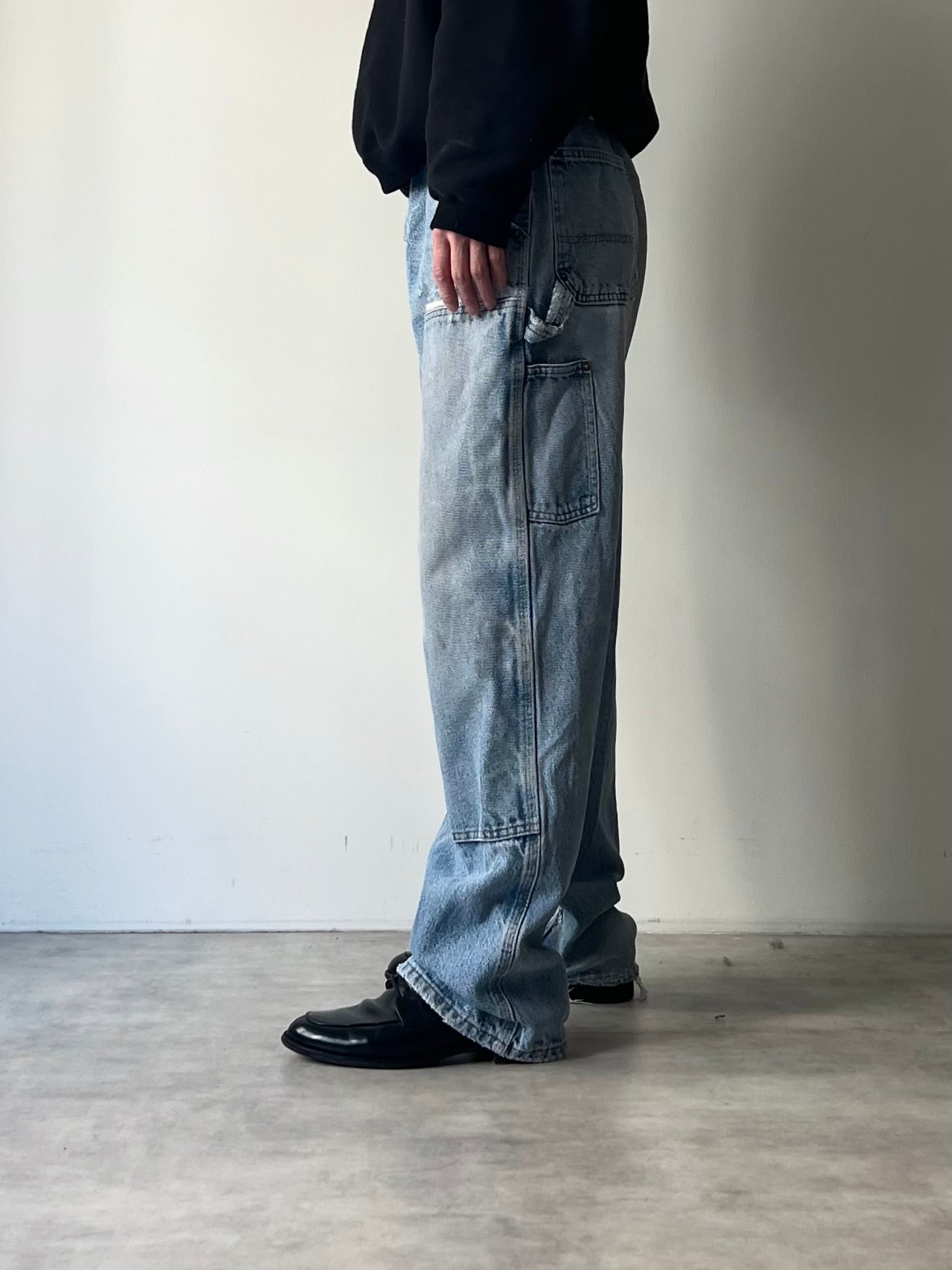 00's carhartt double knee denim painter pants