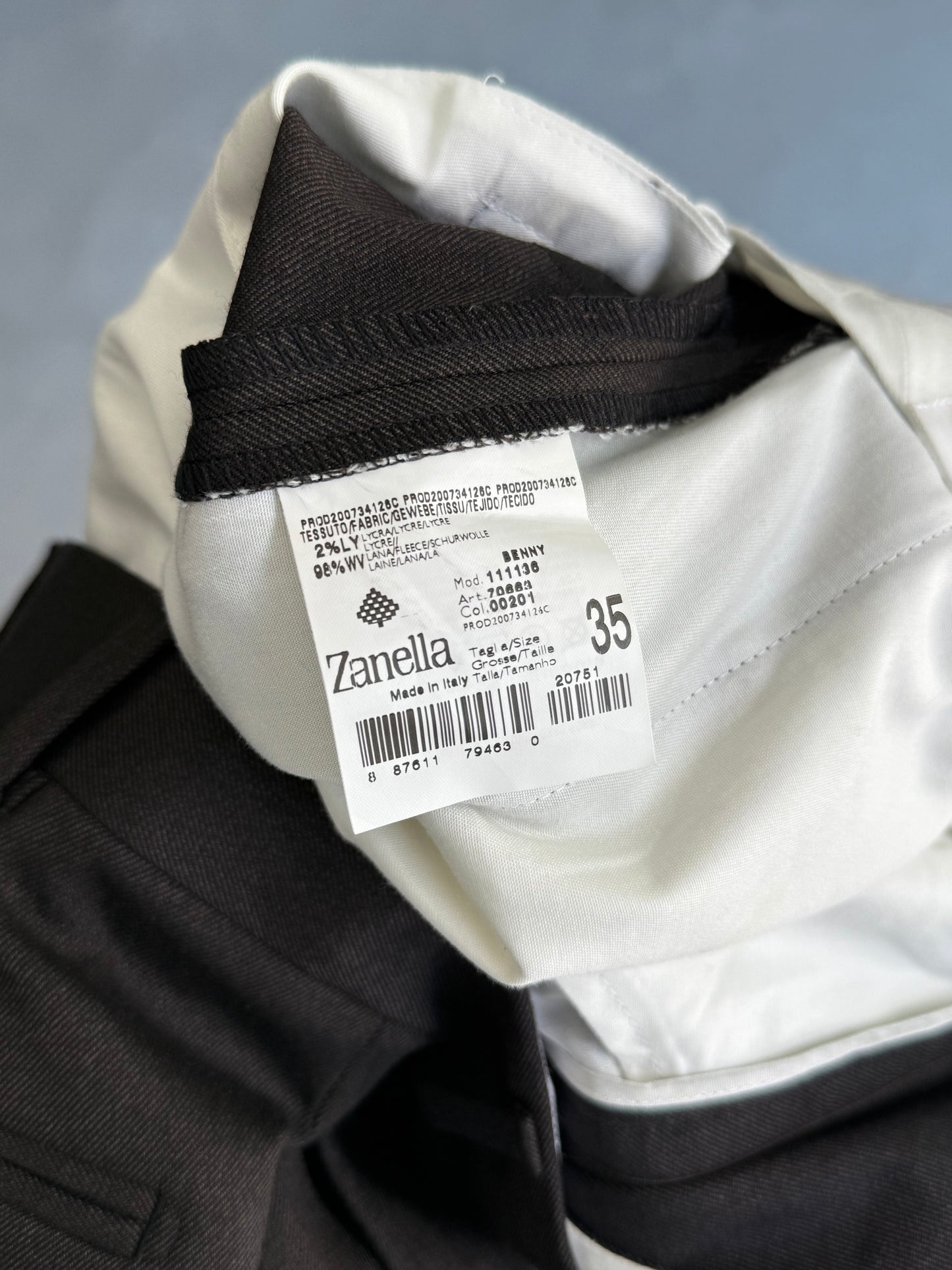 90's Zanella slacks "Made in ITALY"