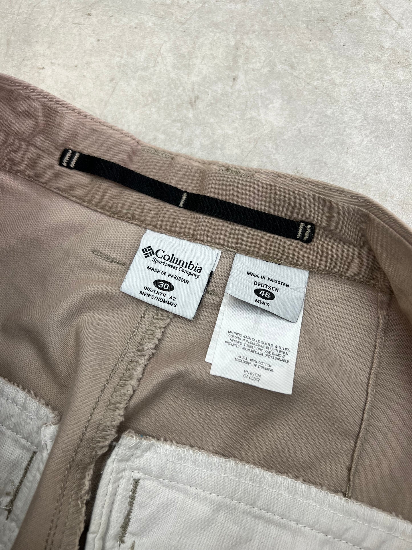 00's Columbia gimmick pants