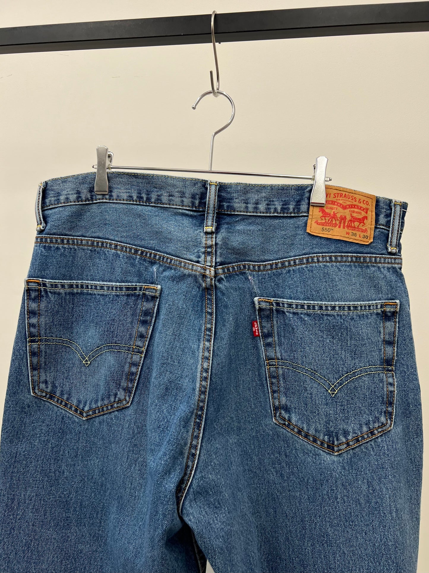 00's Levi's 550 denim pants