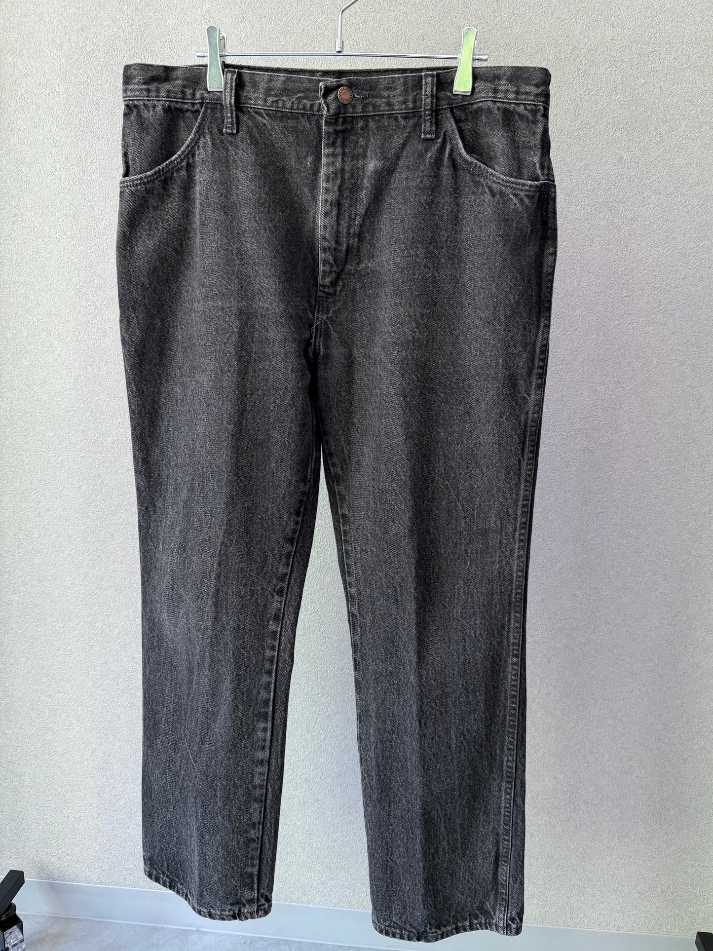 80's〜 RUSTLER yarn dyed denim pants "Made in USA"