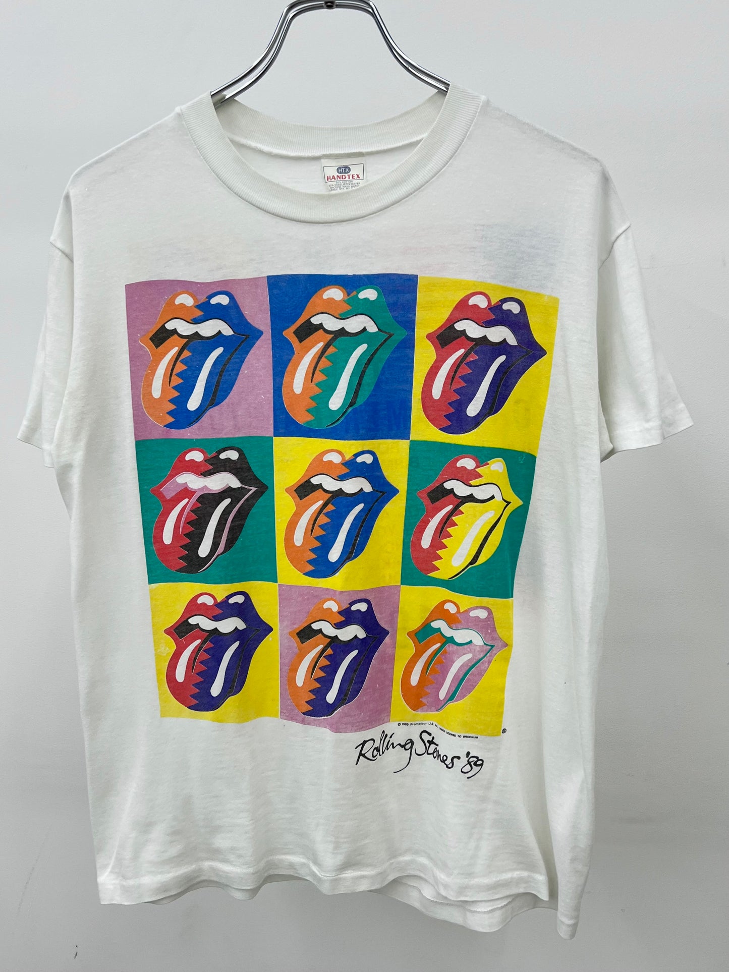 80's THE ROLLING STONES music t-shirt "Made in USA"
