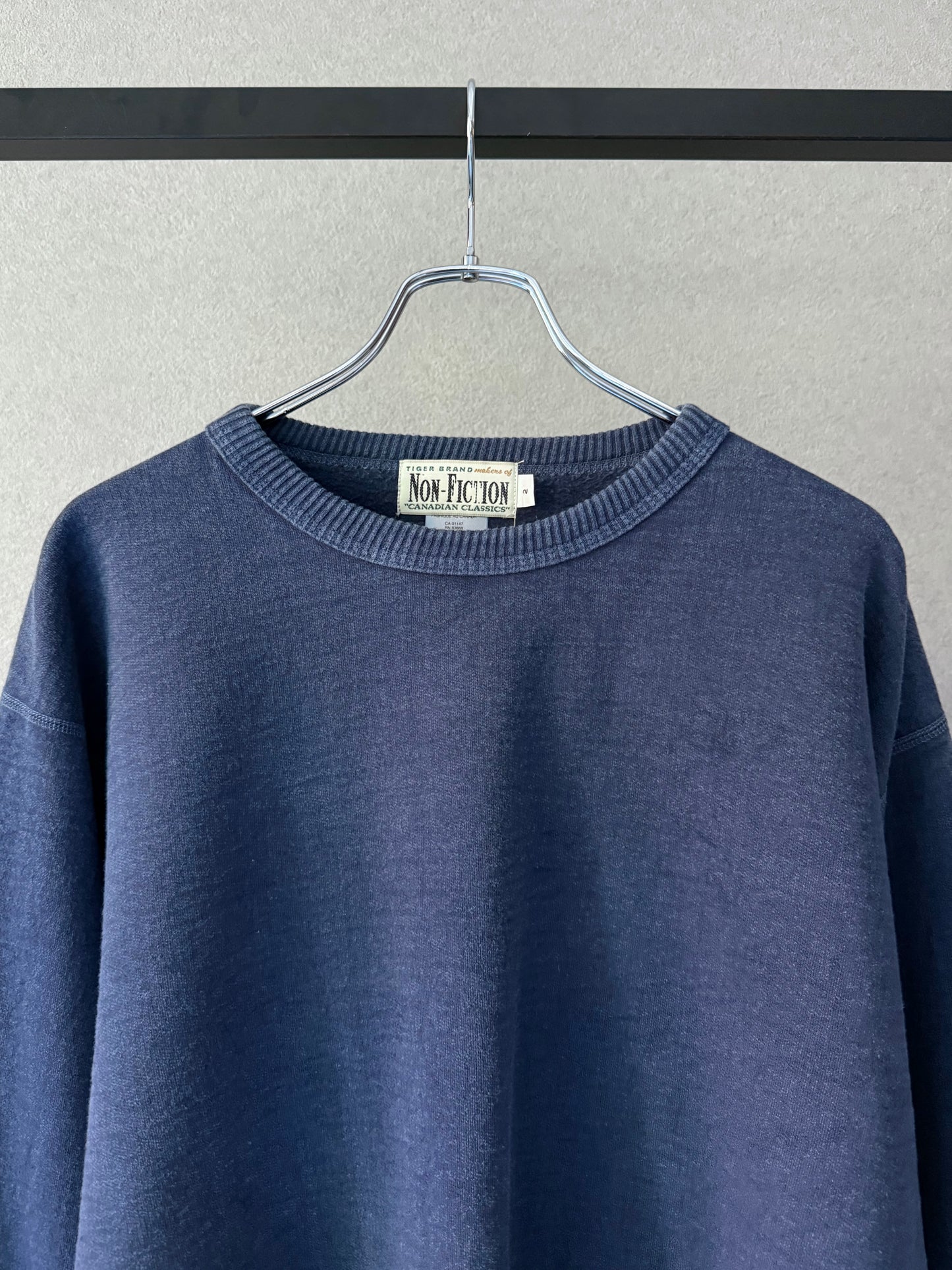 90's NON-FICTION sweater "DEAD STOCK"