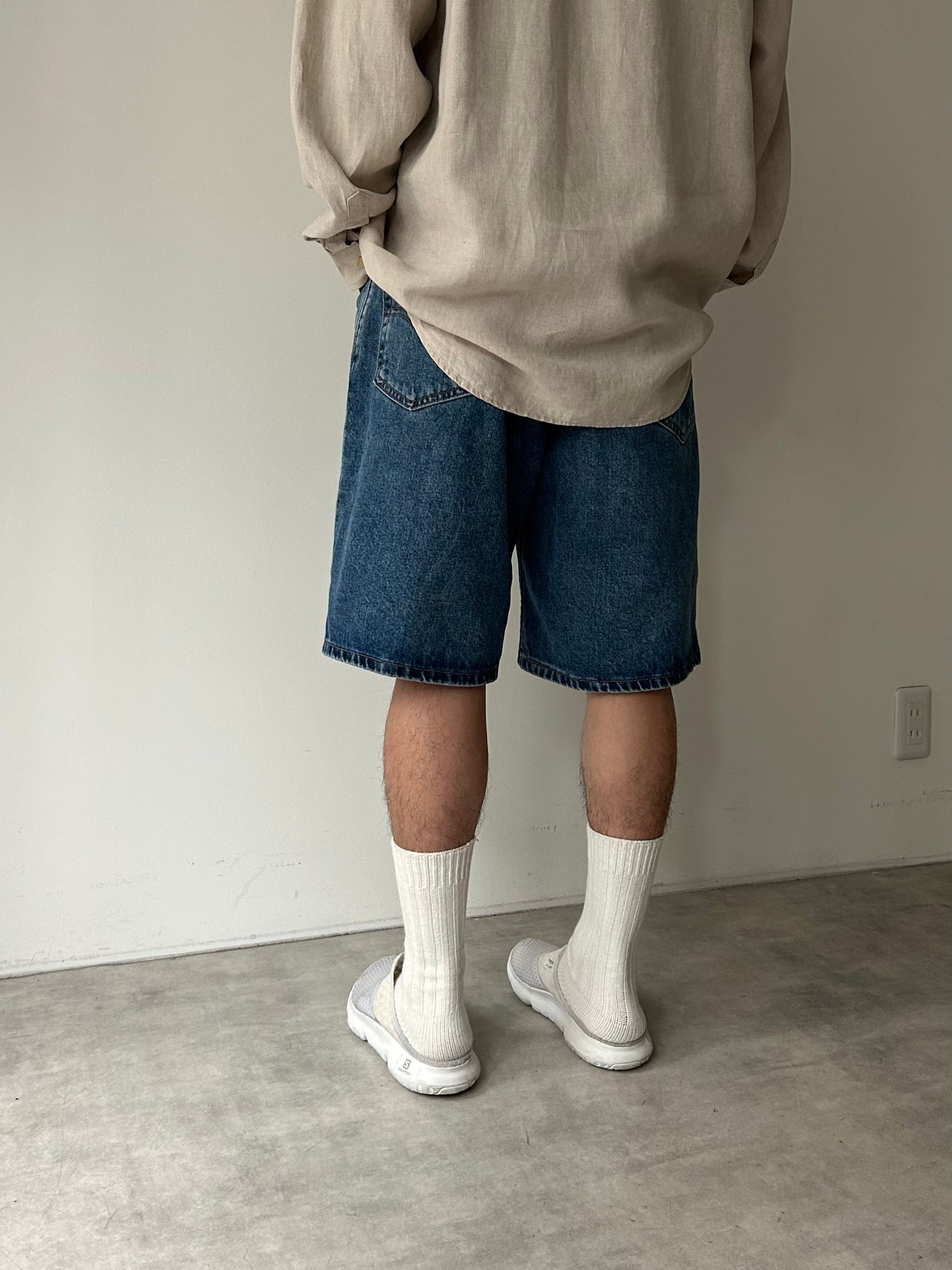 00's Levi's 550 denim shorts "Made in MEXICO"