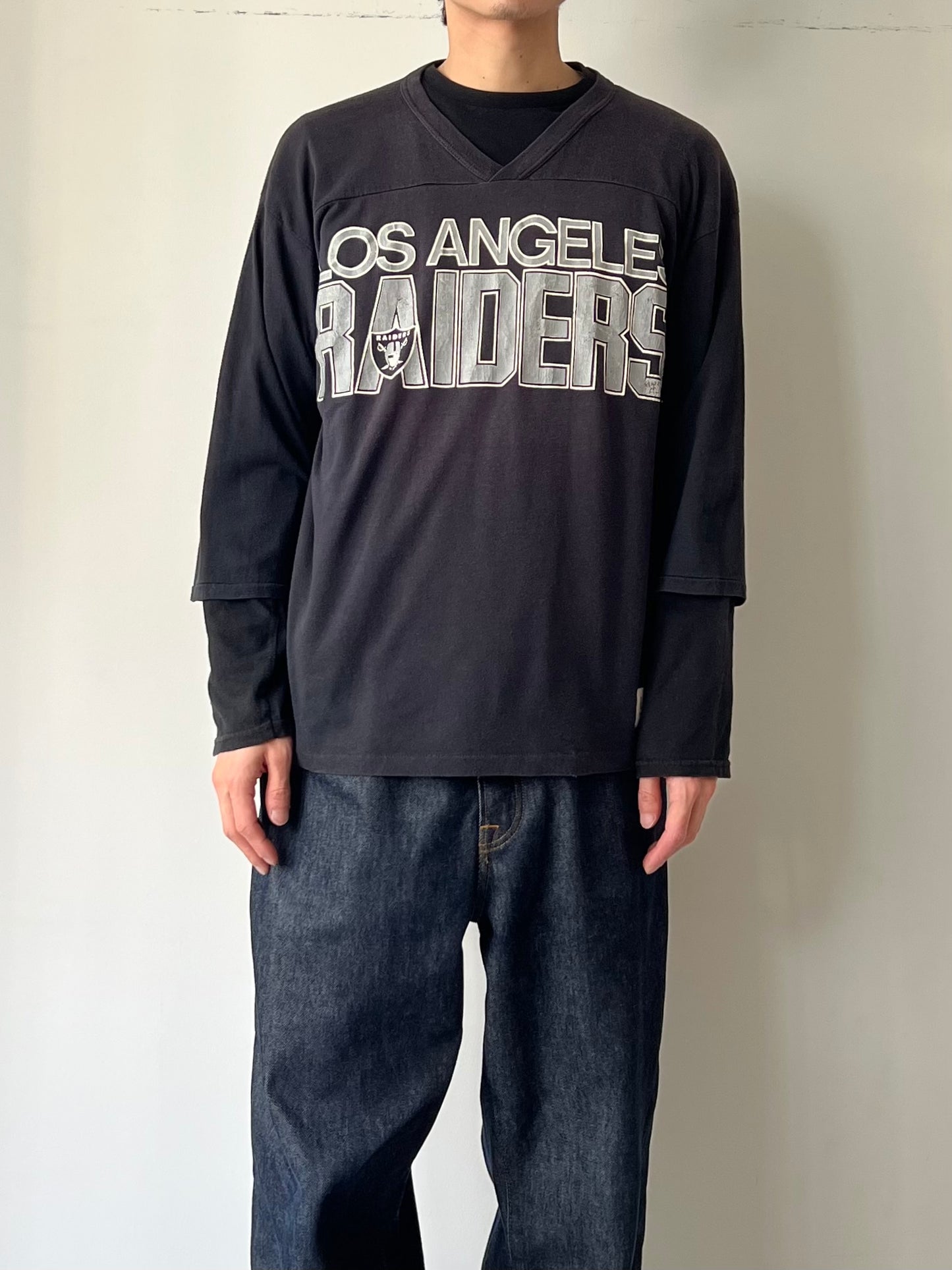 80's LOS ANGELES RAIDERS football t-shirt