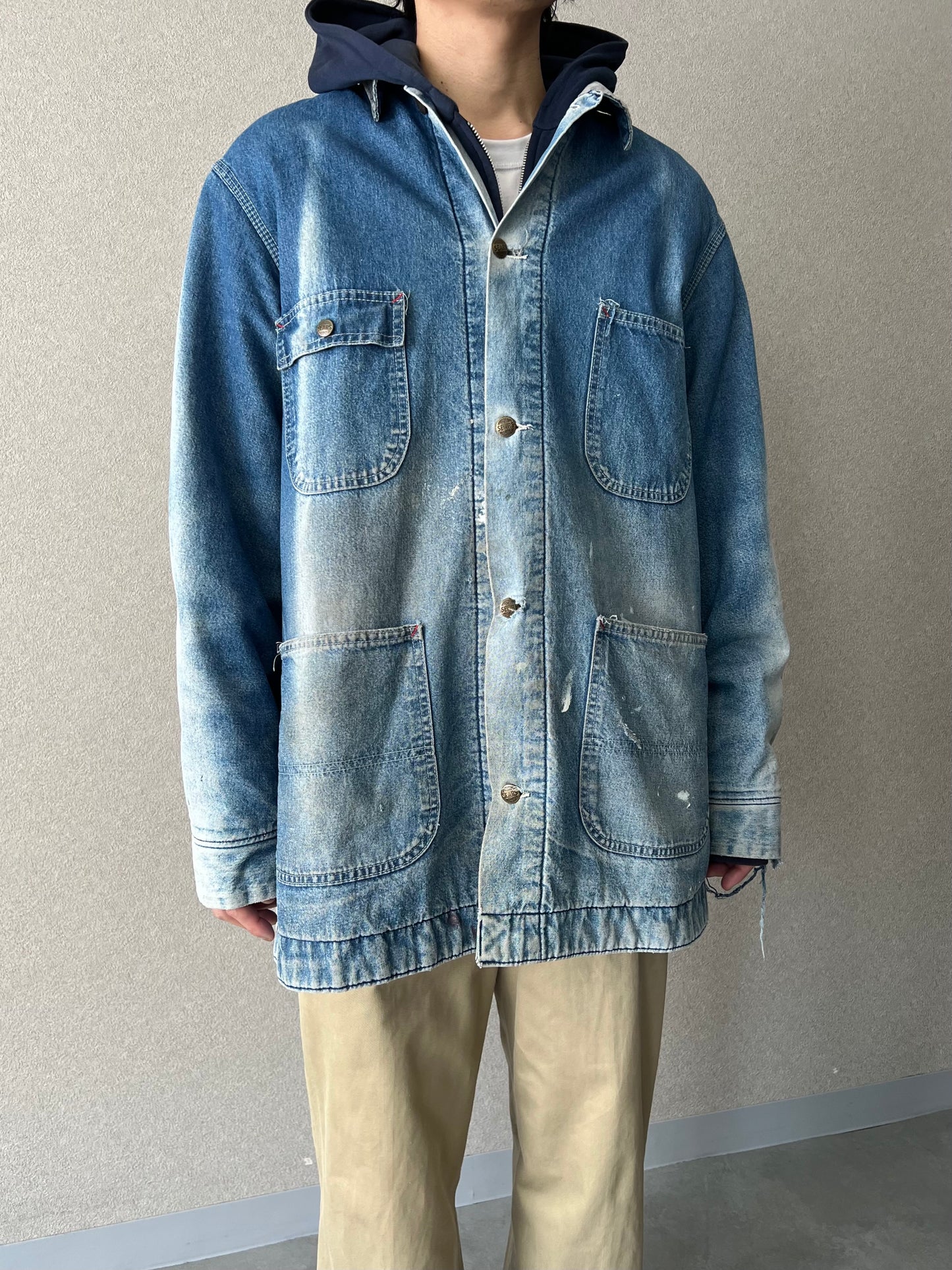 80's SEARS coverall jacket "Made in USA"