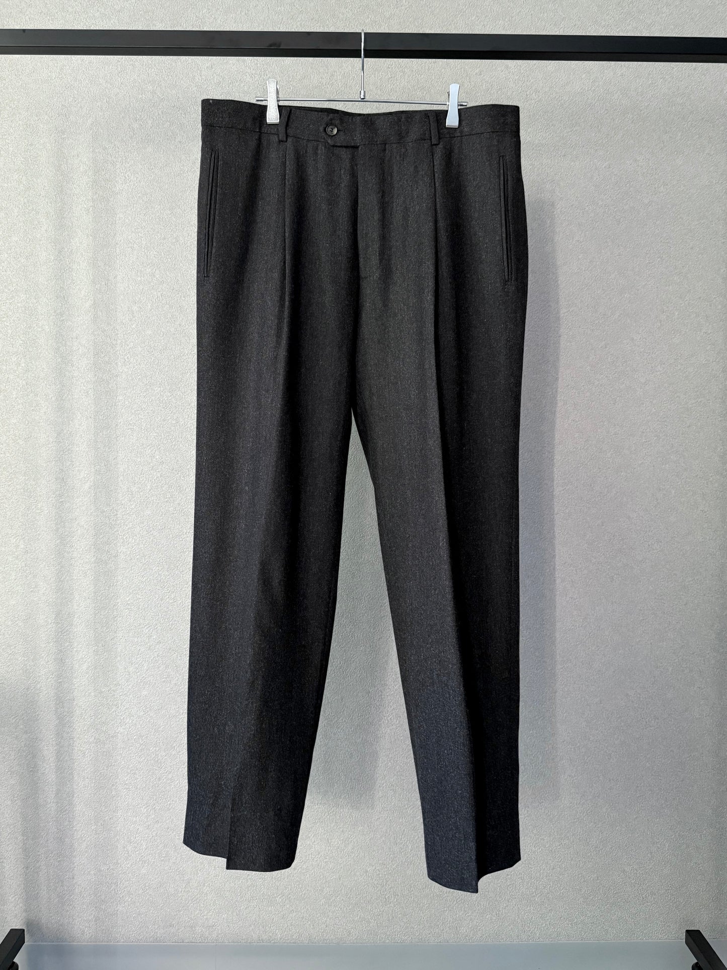 90's HUGO BOSS cashmere blend wool slacks