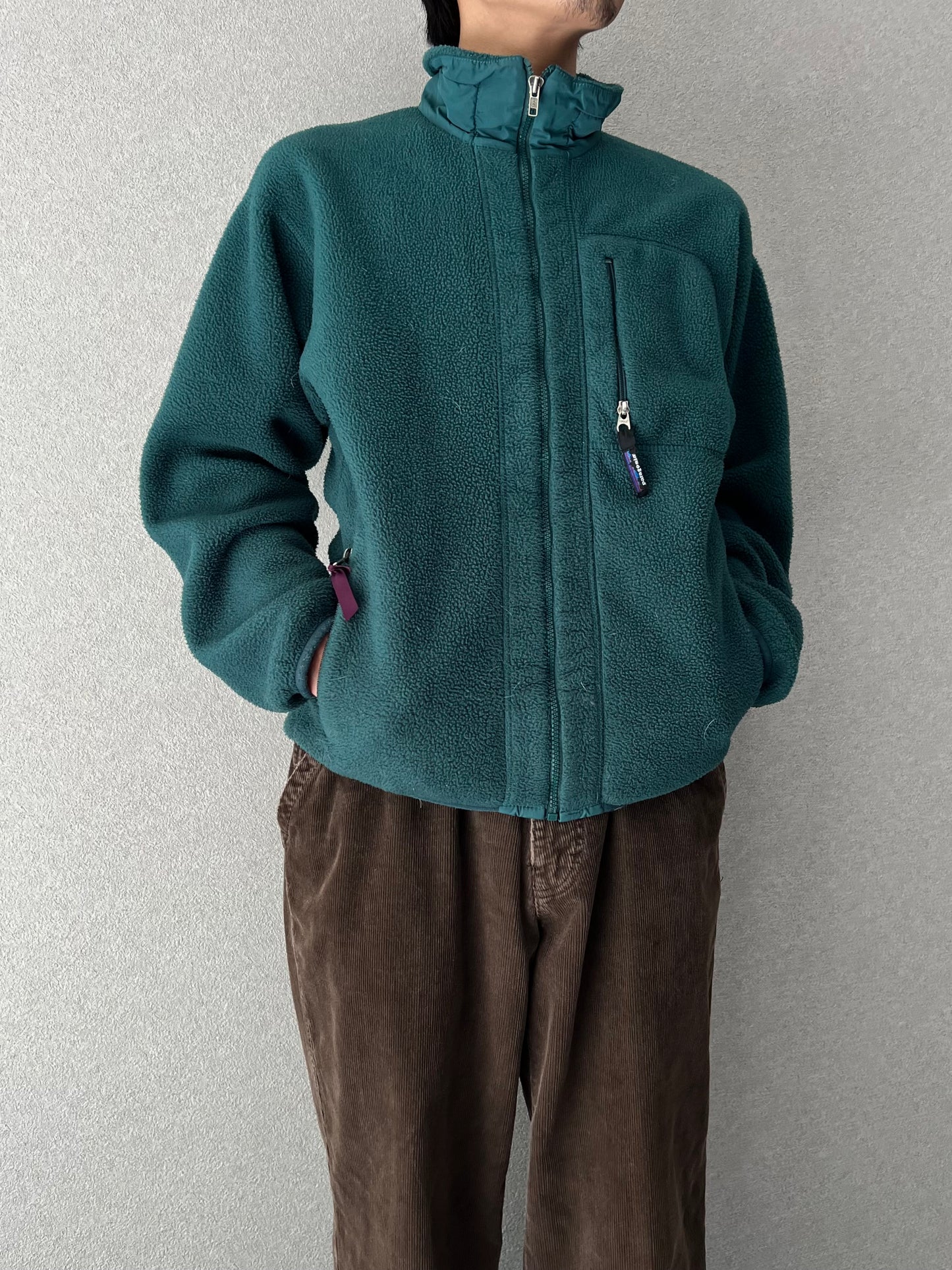 90's patagonia synchilla fleece jacket