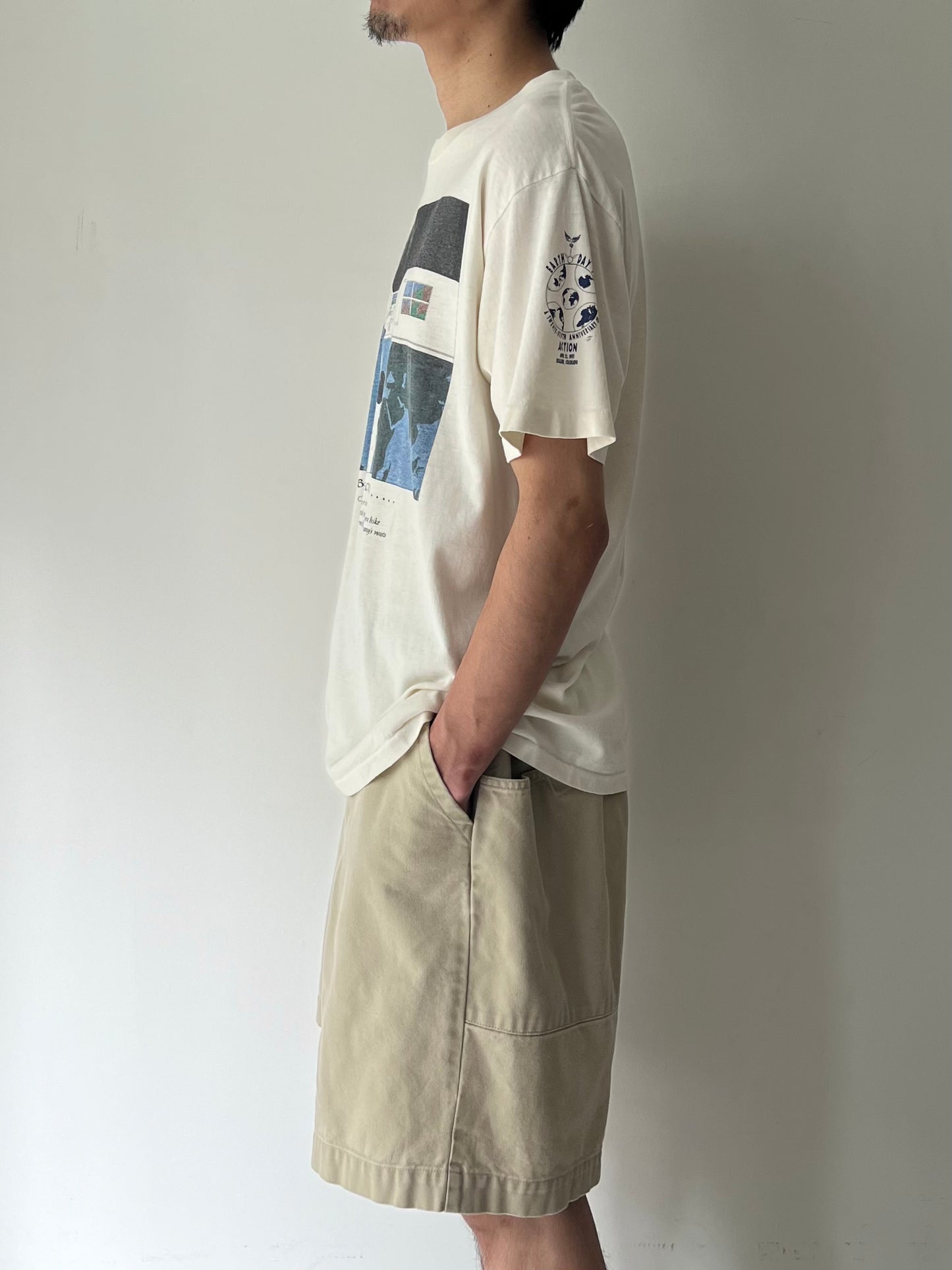 90's EARTH DAY t-shirt "MADE IN USA"