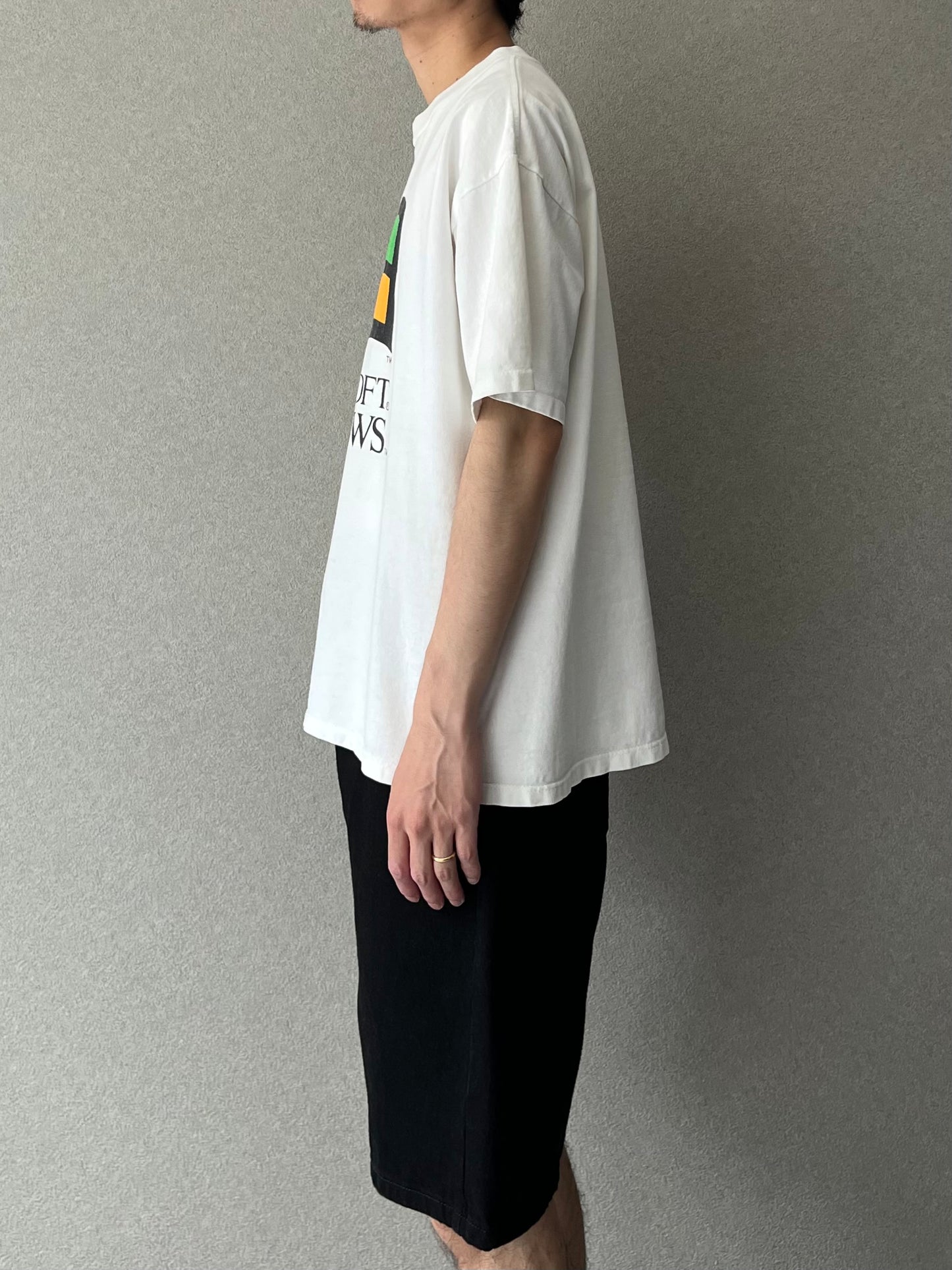 90's Microsoft Windows print t-shirt "Made in USA"