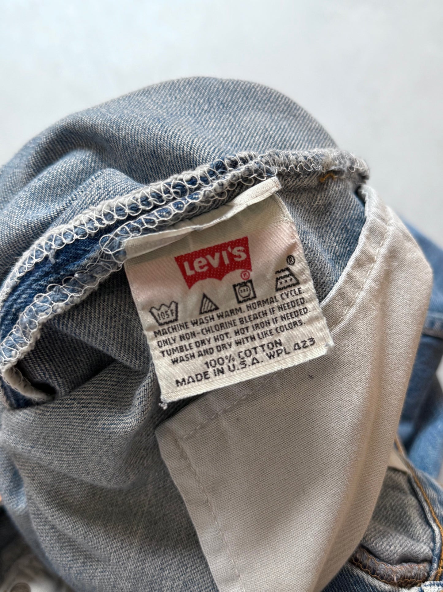 90's Levi's 501 denim pants "Made in USA"