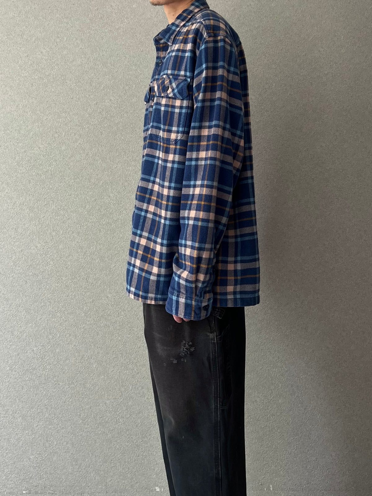 10's patagonia flannel shirt