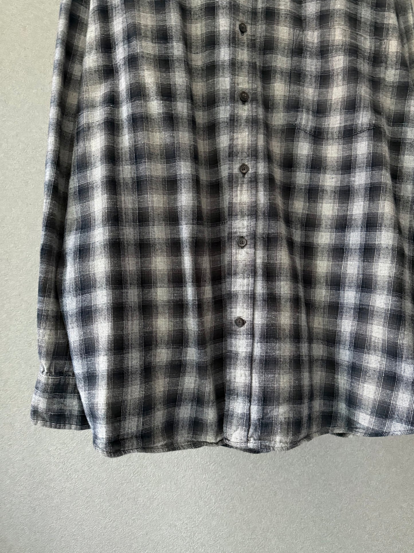 00's ST. JOHN'S BAY flannel shirt