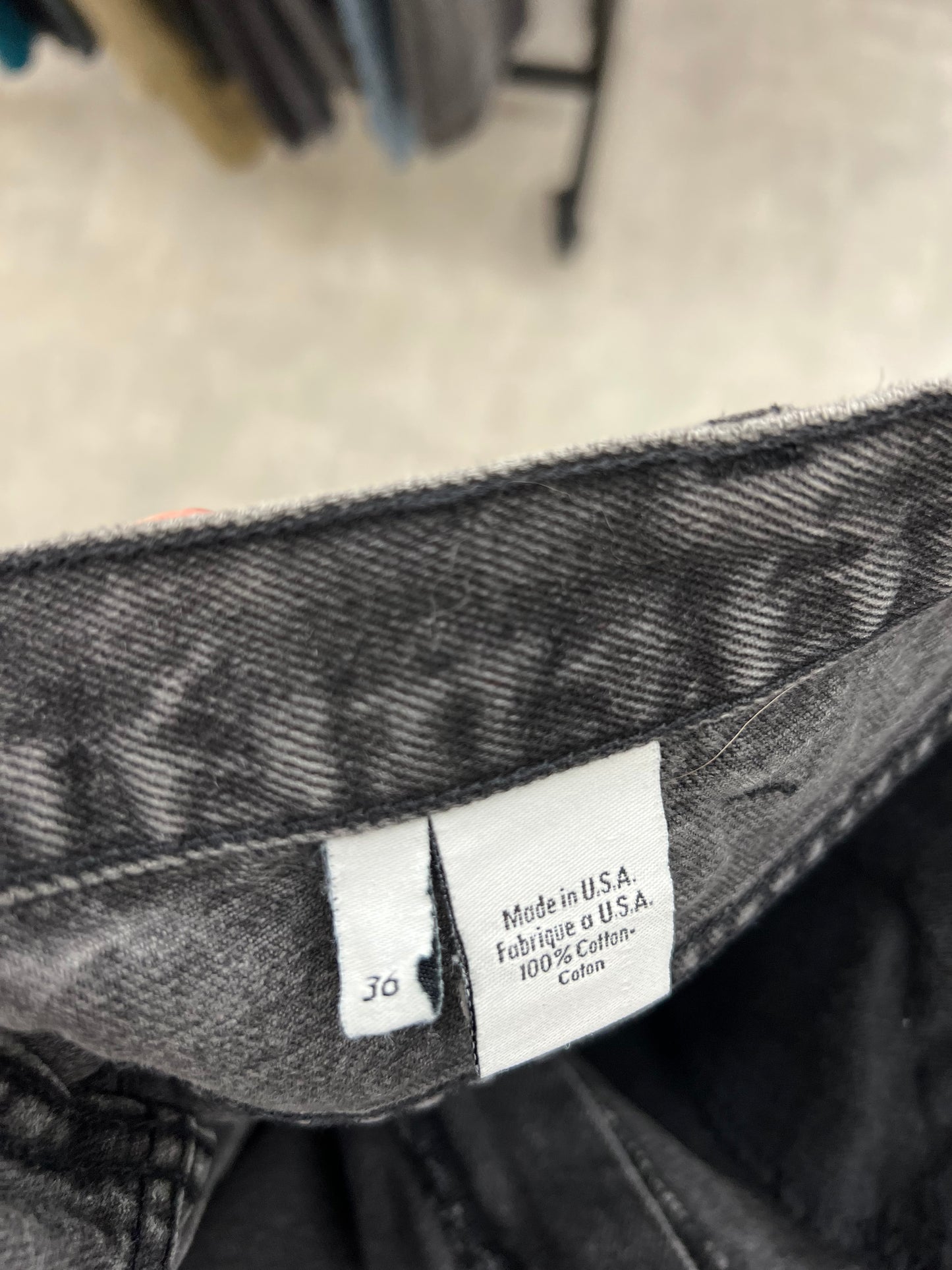 90's Calvin Klein denim pants "Made in USA"