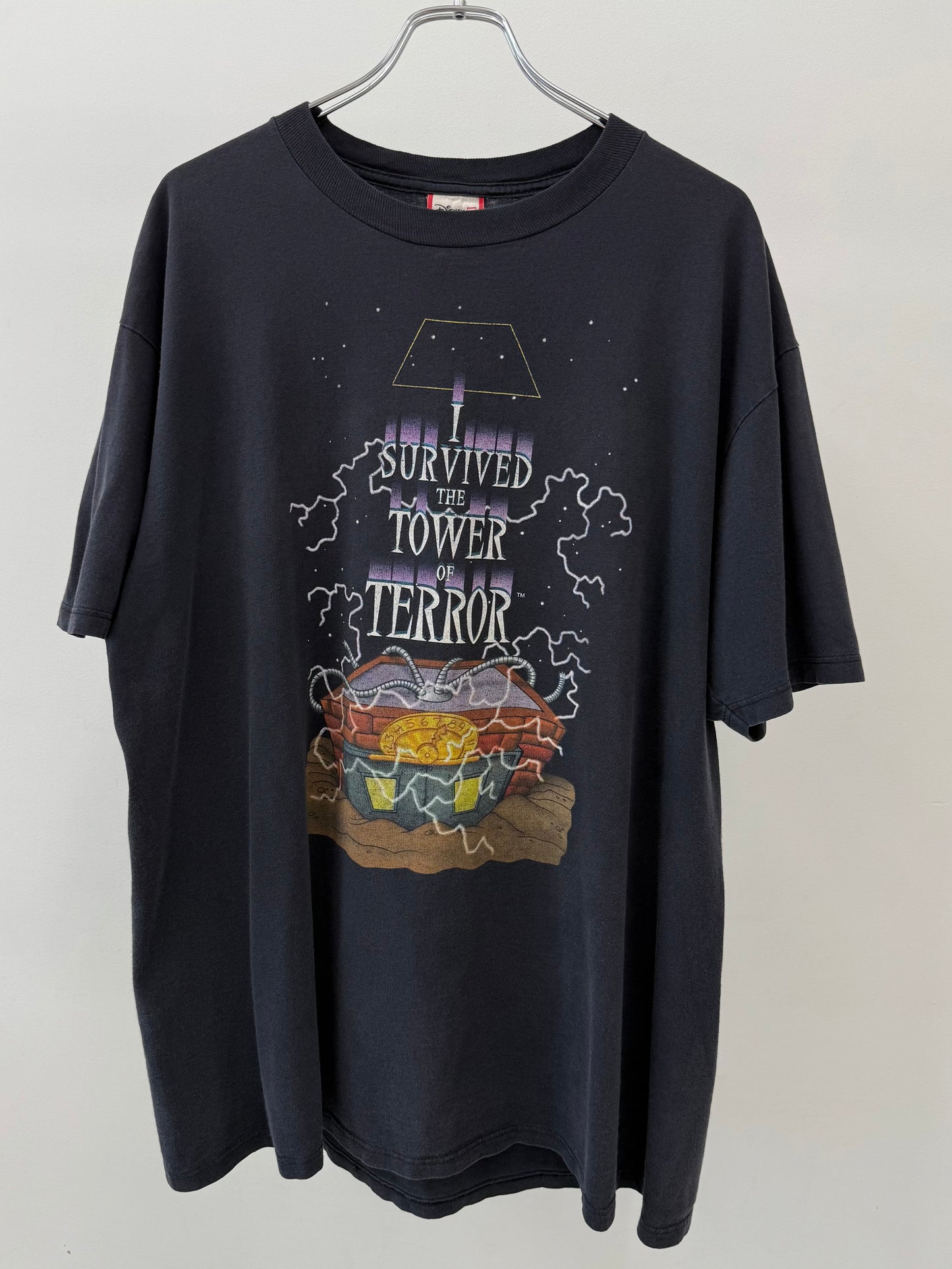 90's Disney TOWER OF TERROR t-shirt "Made in USA"