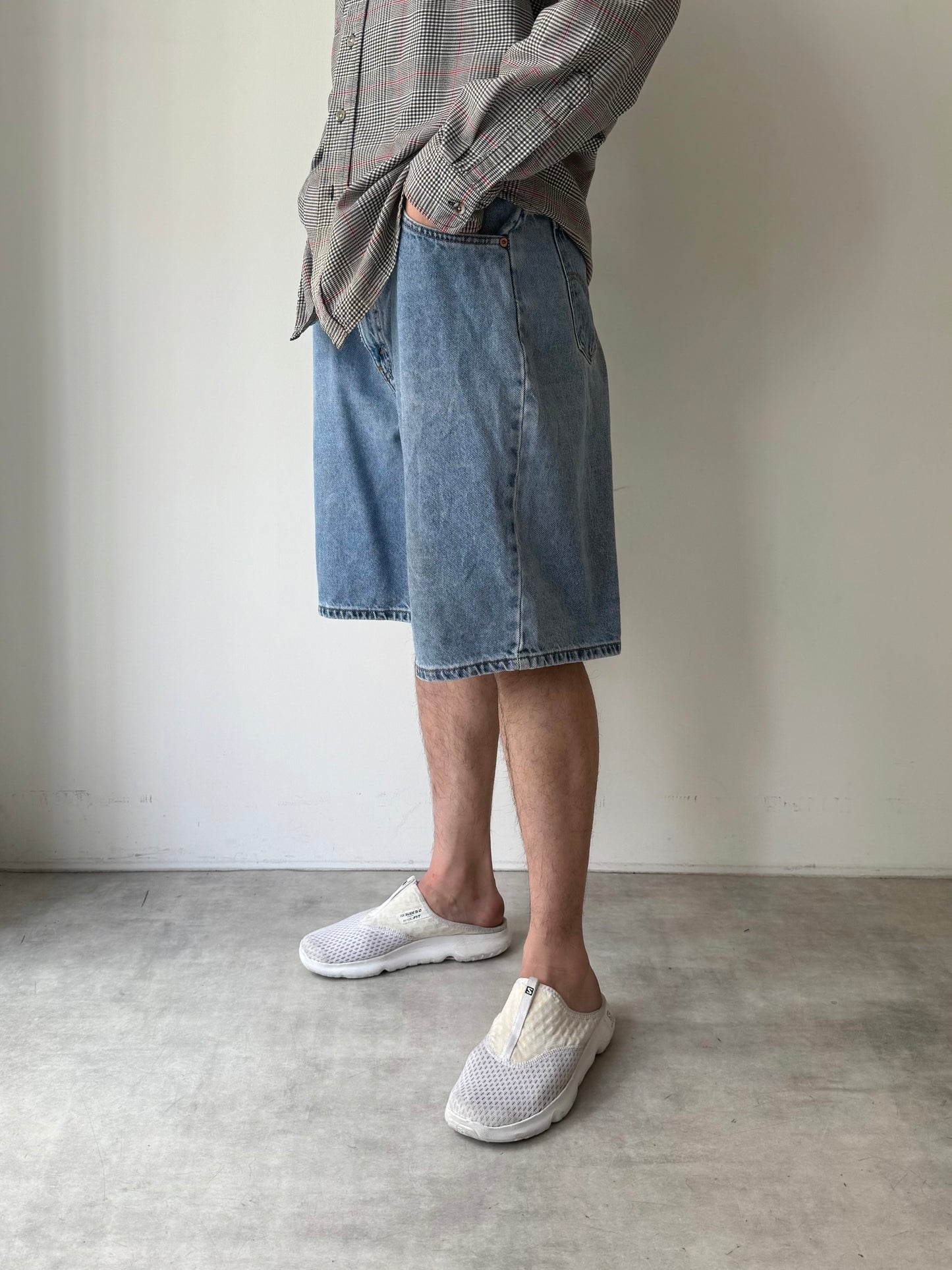 90's Levi's 560 denim shorts "Made in MEXICO"