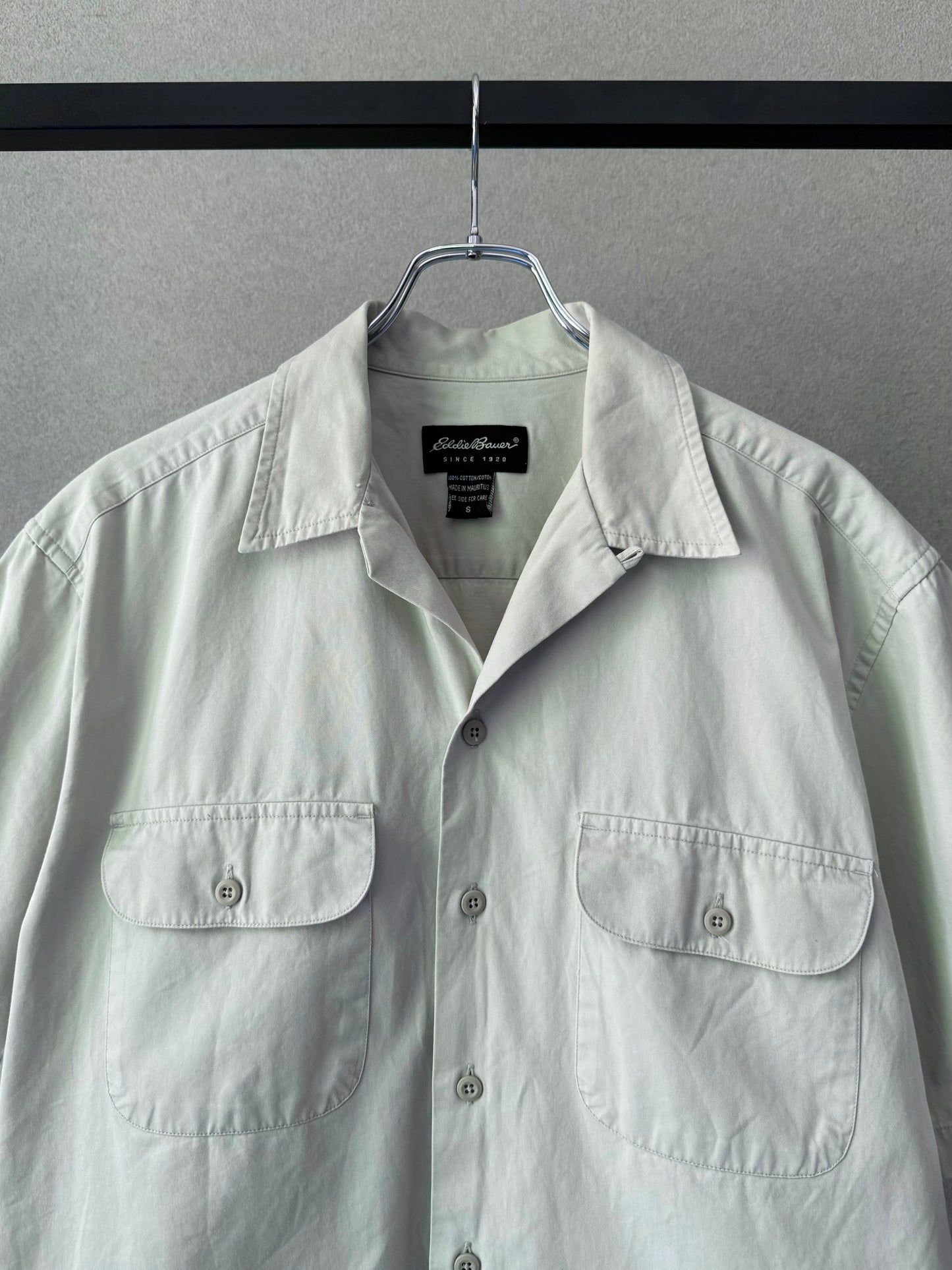 90's Eddie Bauer open collar shirt