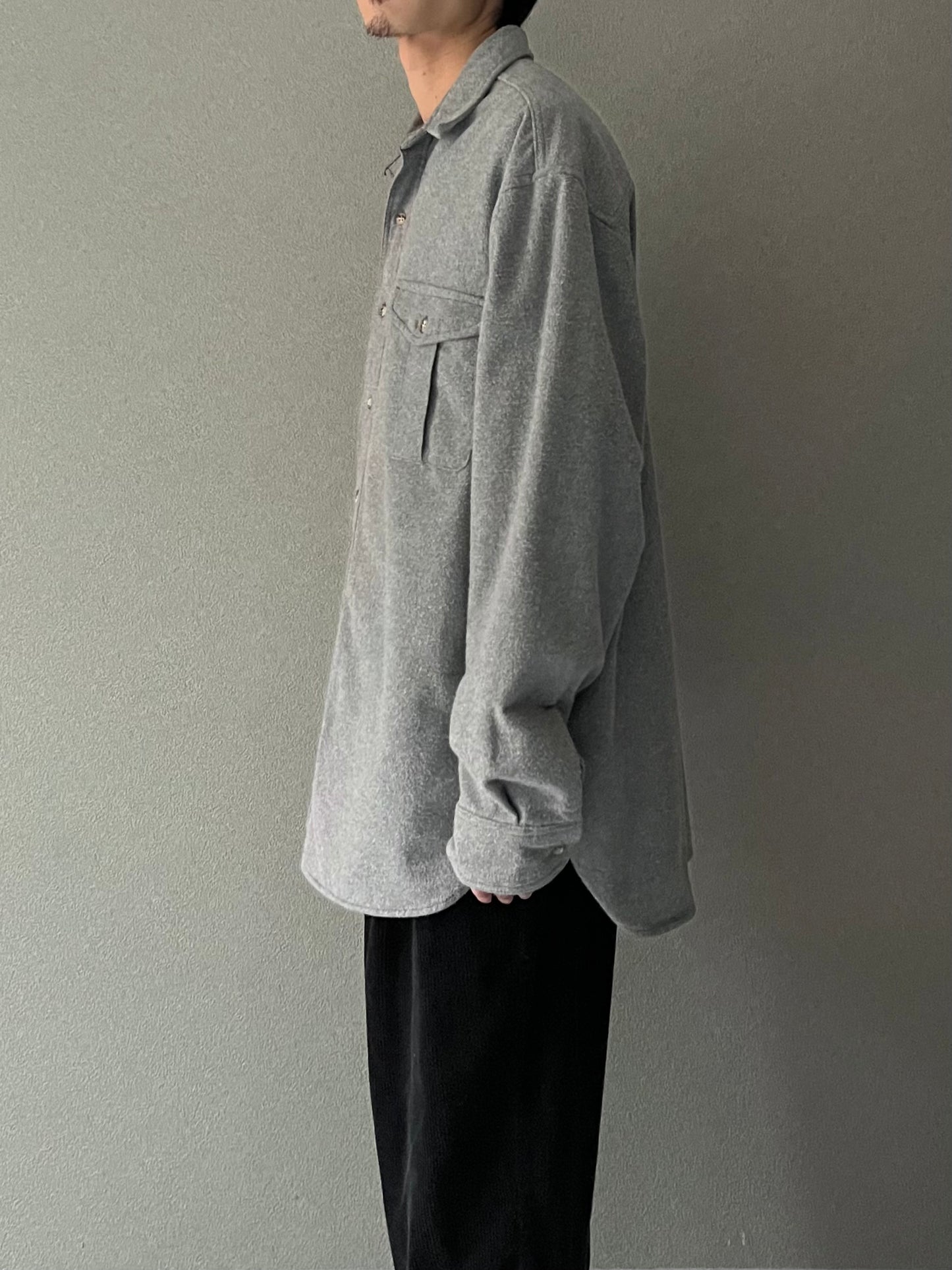 80's Eddie Bauer chamois cloth shirt "Made in USA"