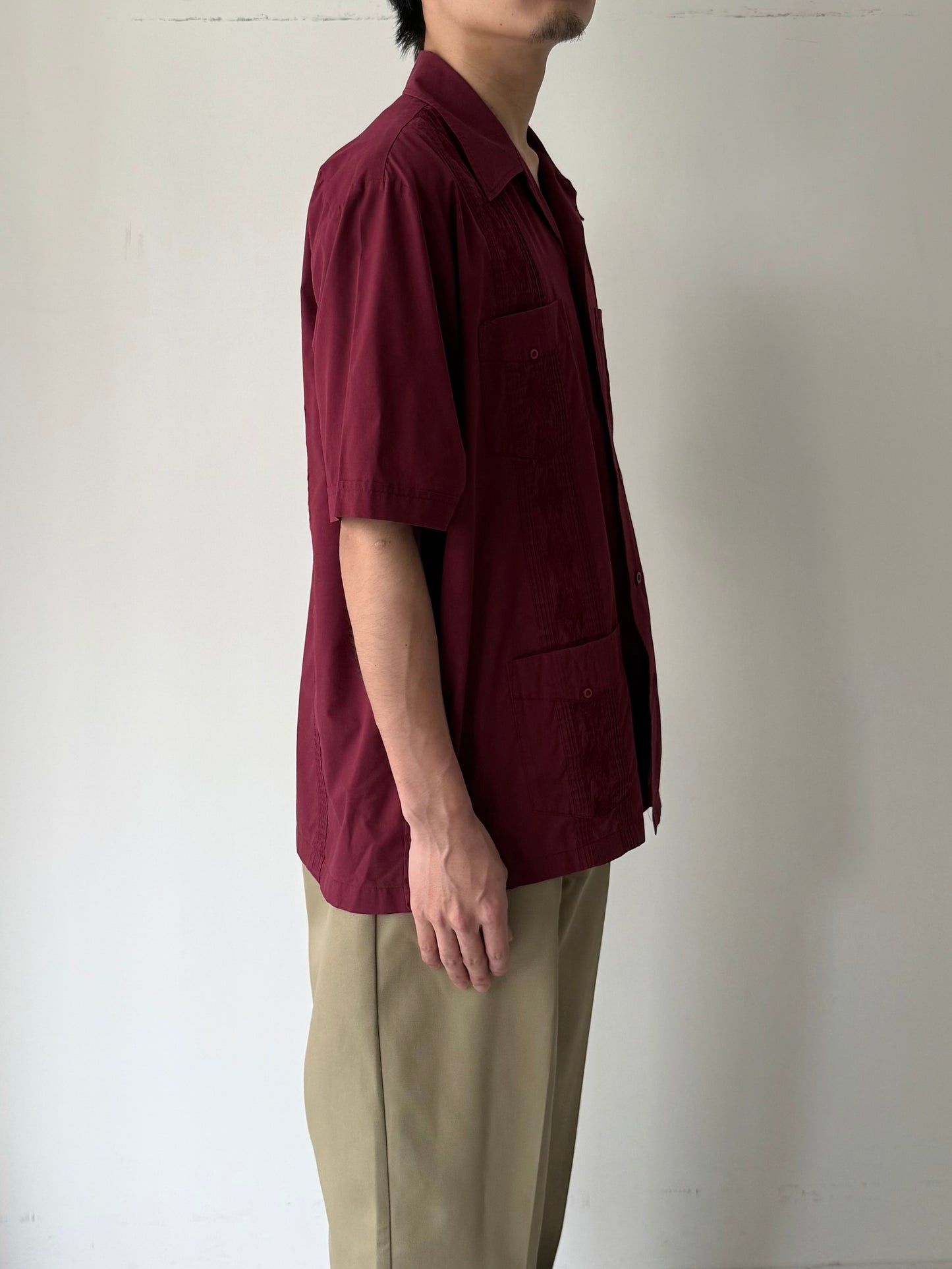 00's FALCON BAY guayabera shirt