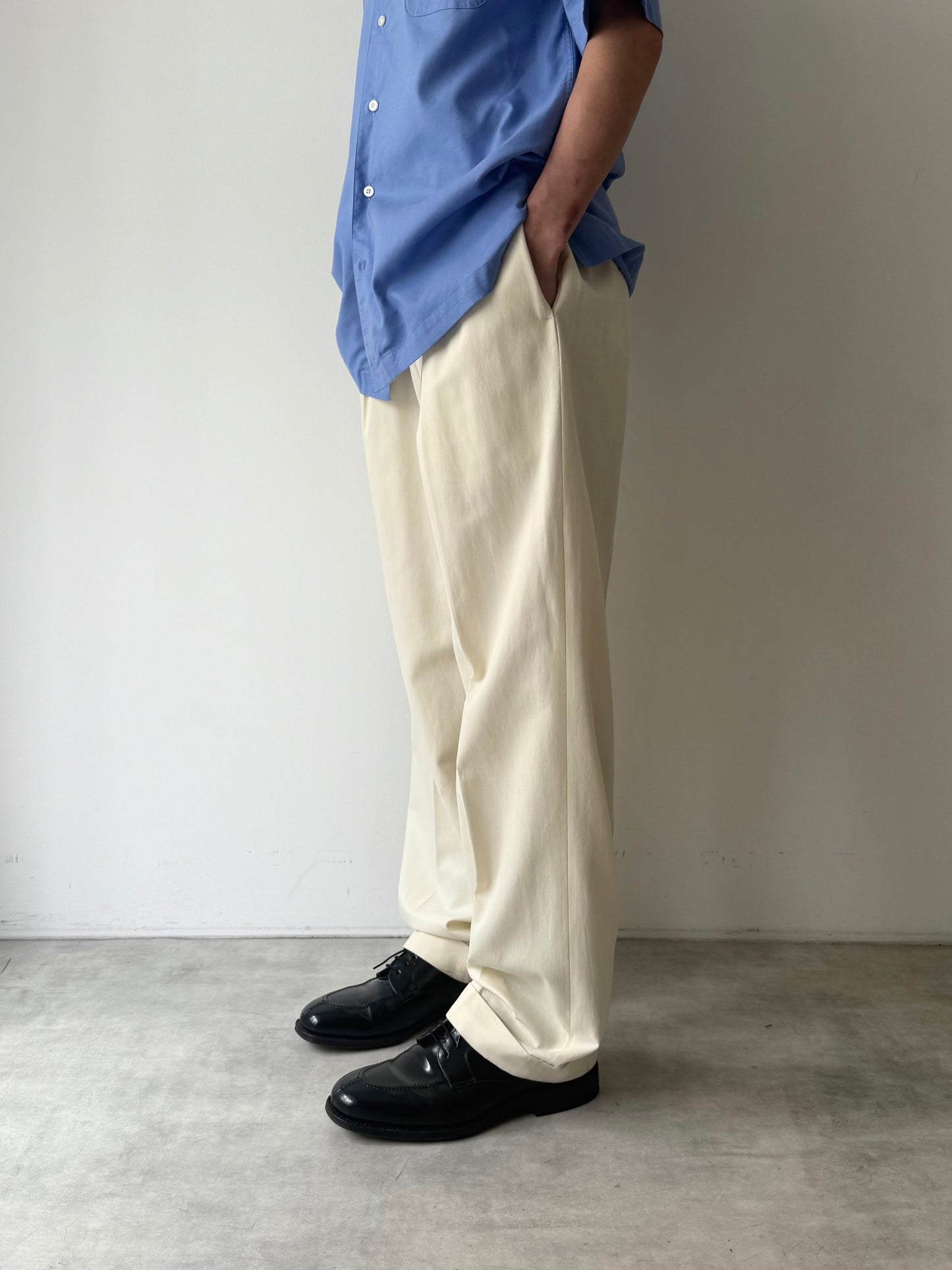 90's〜 Polo Ralph Lauren silk × cotton slacks