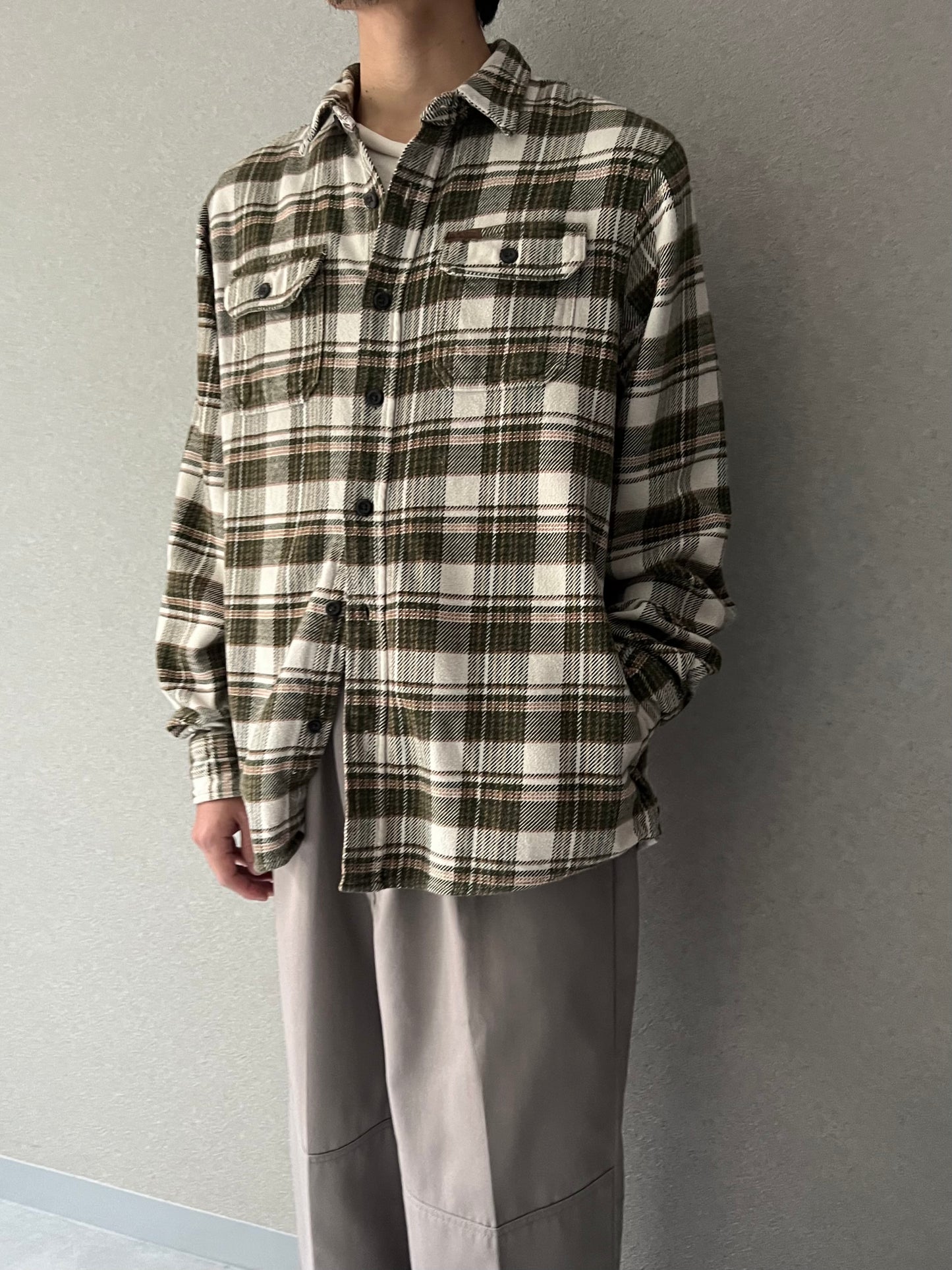 00's ORVIS flannel shirt