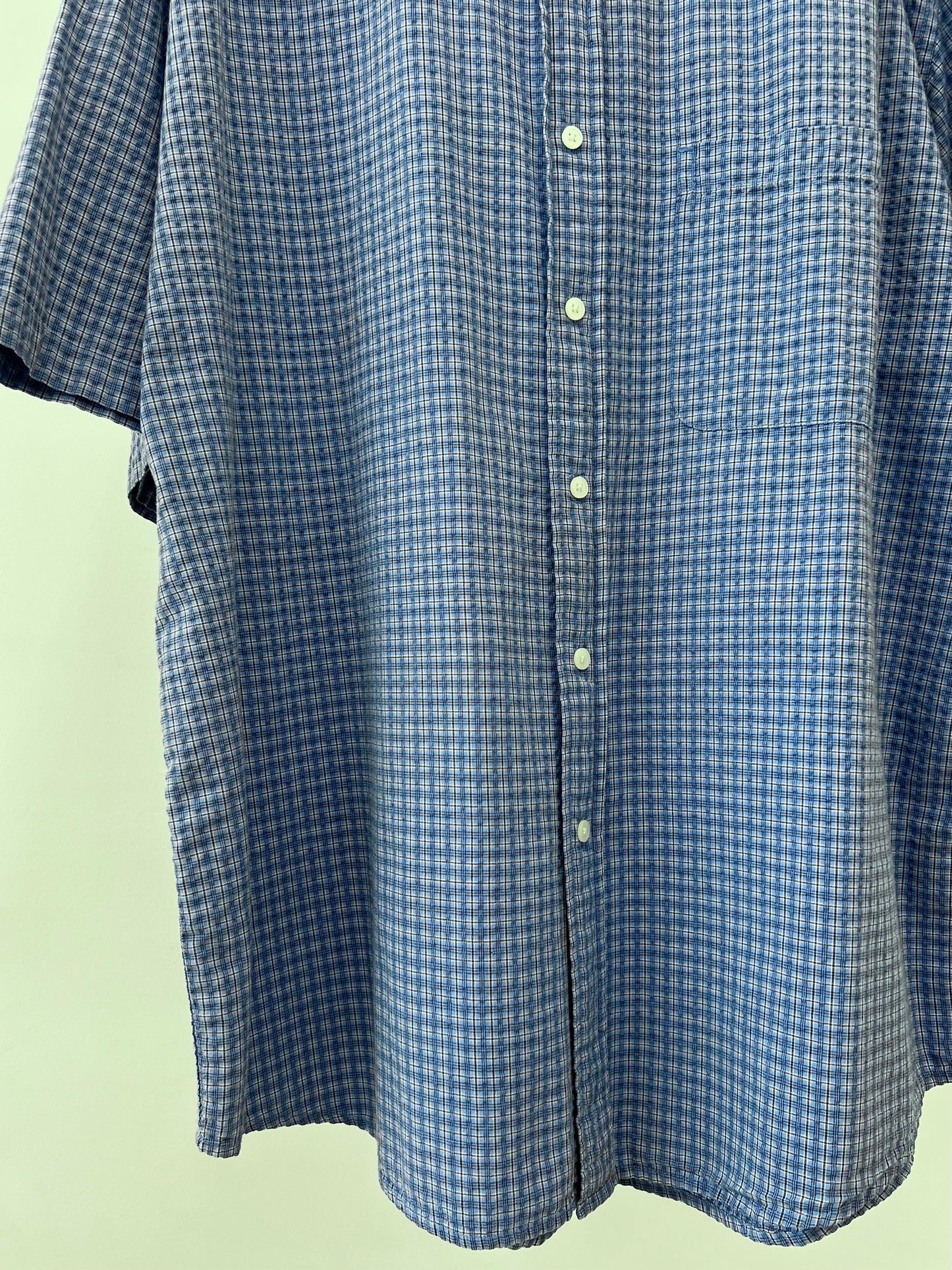 90's Eddie Bauer seersucker shirt