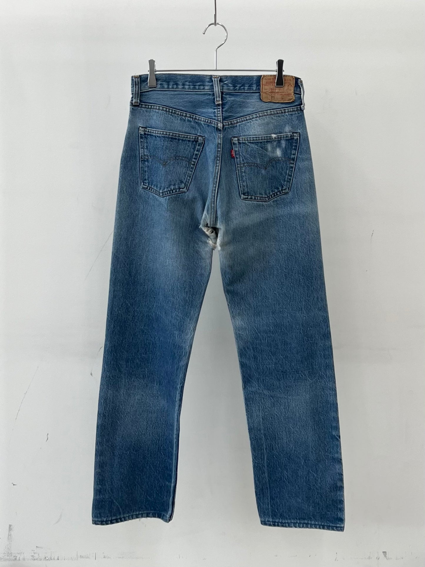 70's〜 Levi's 501 denim pants "66 chain"