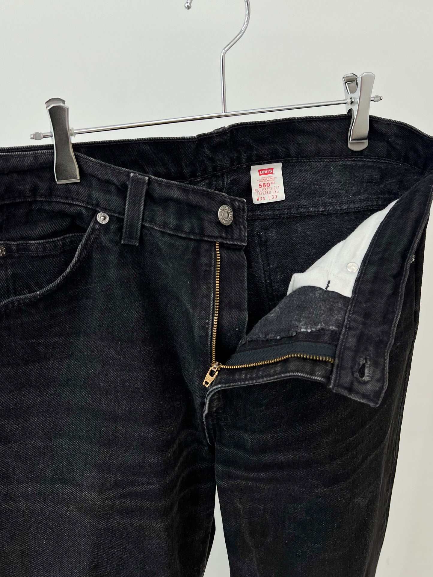 90's Levi's 550 denim pants "Made in MEXICO"