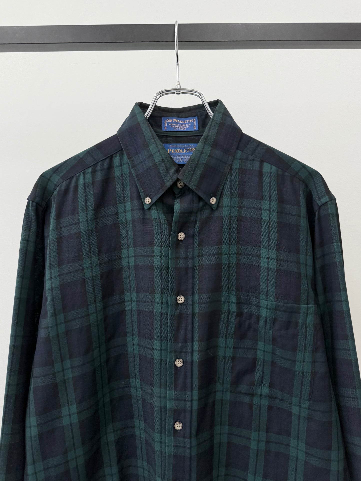 90's SIR PENDLETON wool shirt