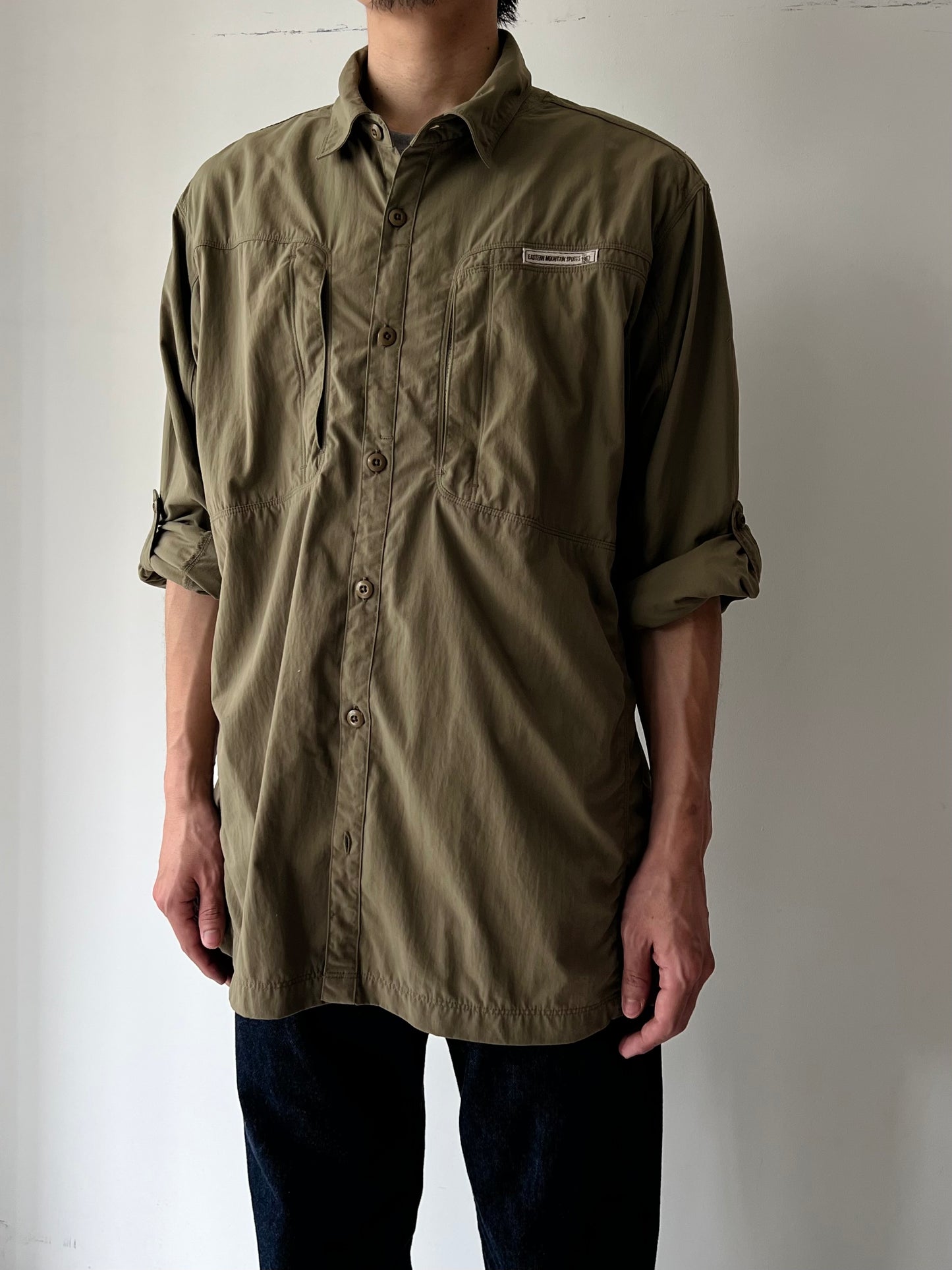 90's〜 EMS nylon shirt