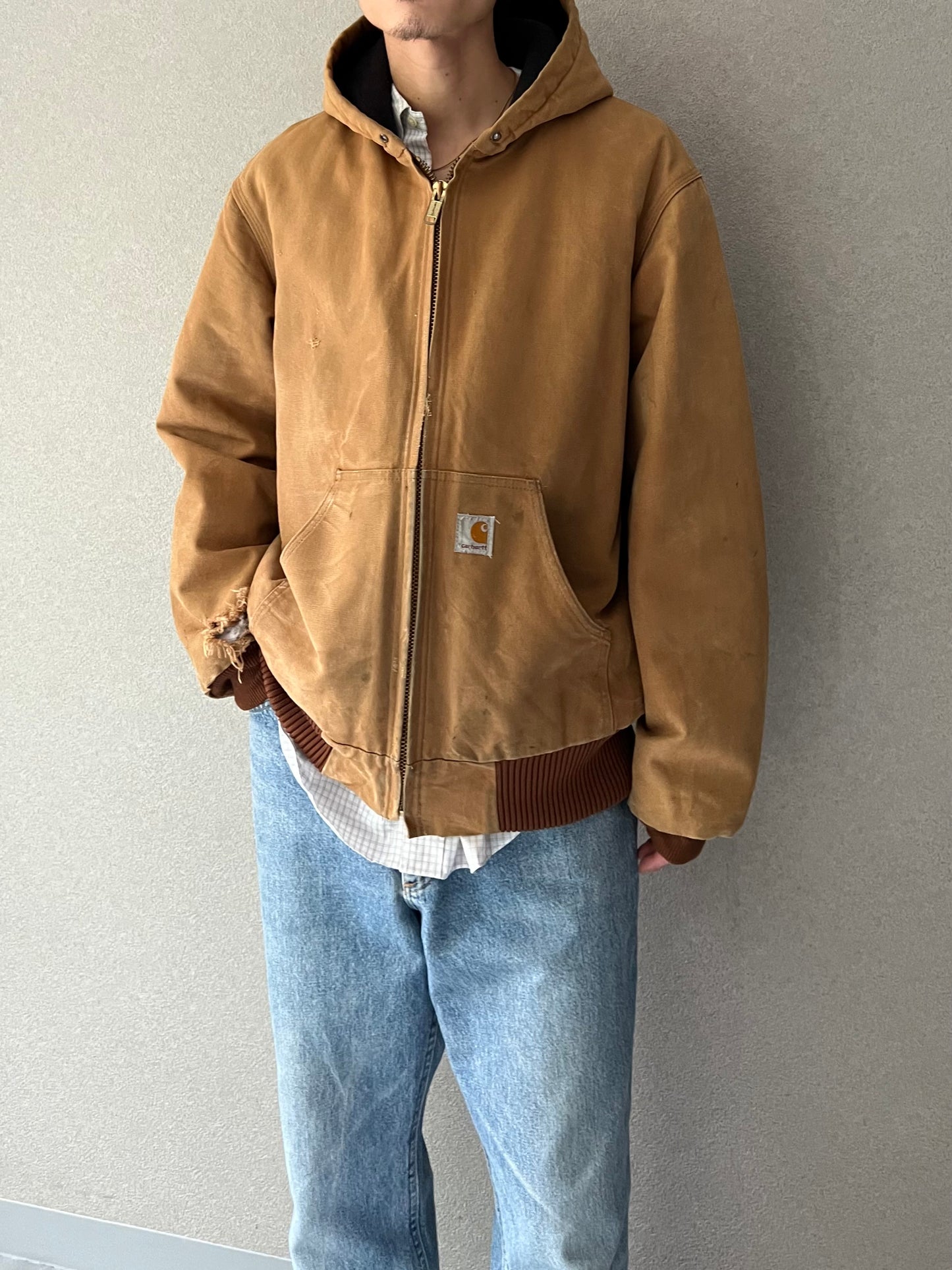 90's carhartt work jacket "Made in USA"