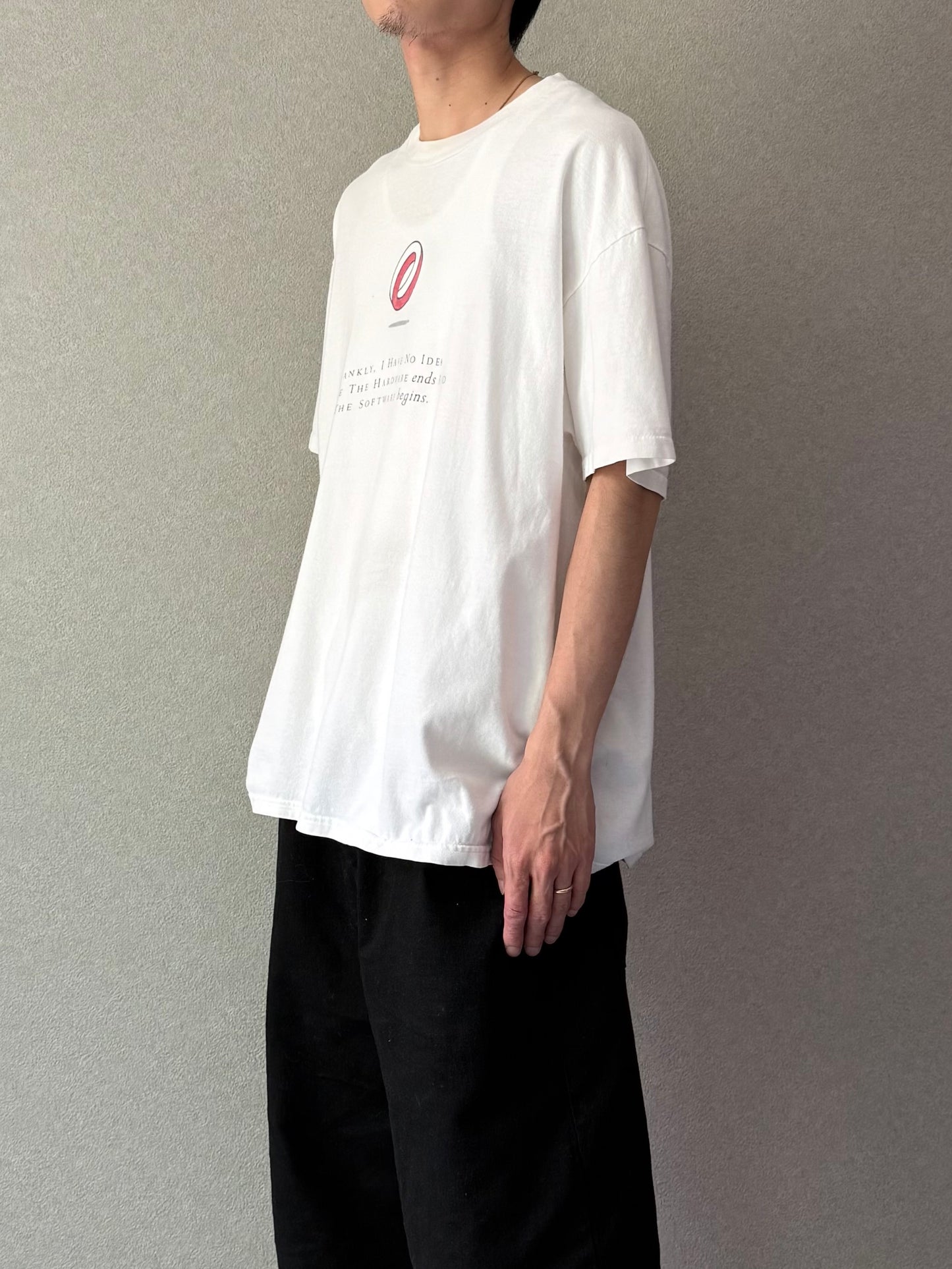 90's COMPAQ t-shirt "MADE IN USA"