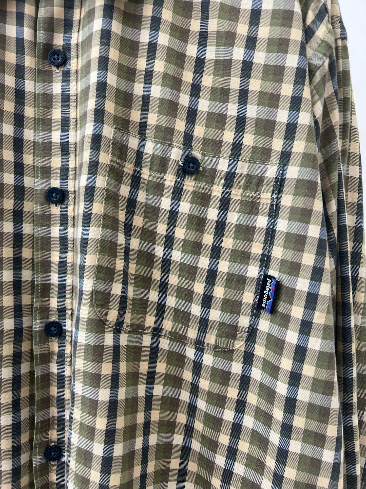 00's patagonia flannel shirt