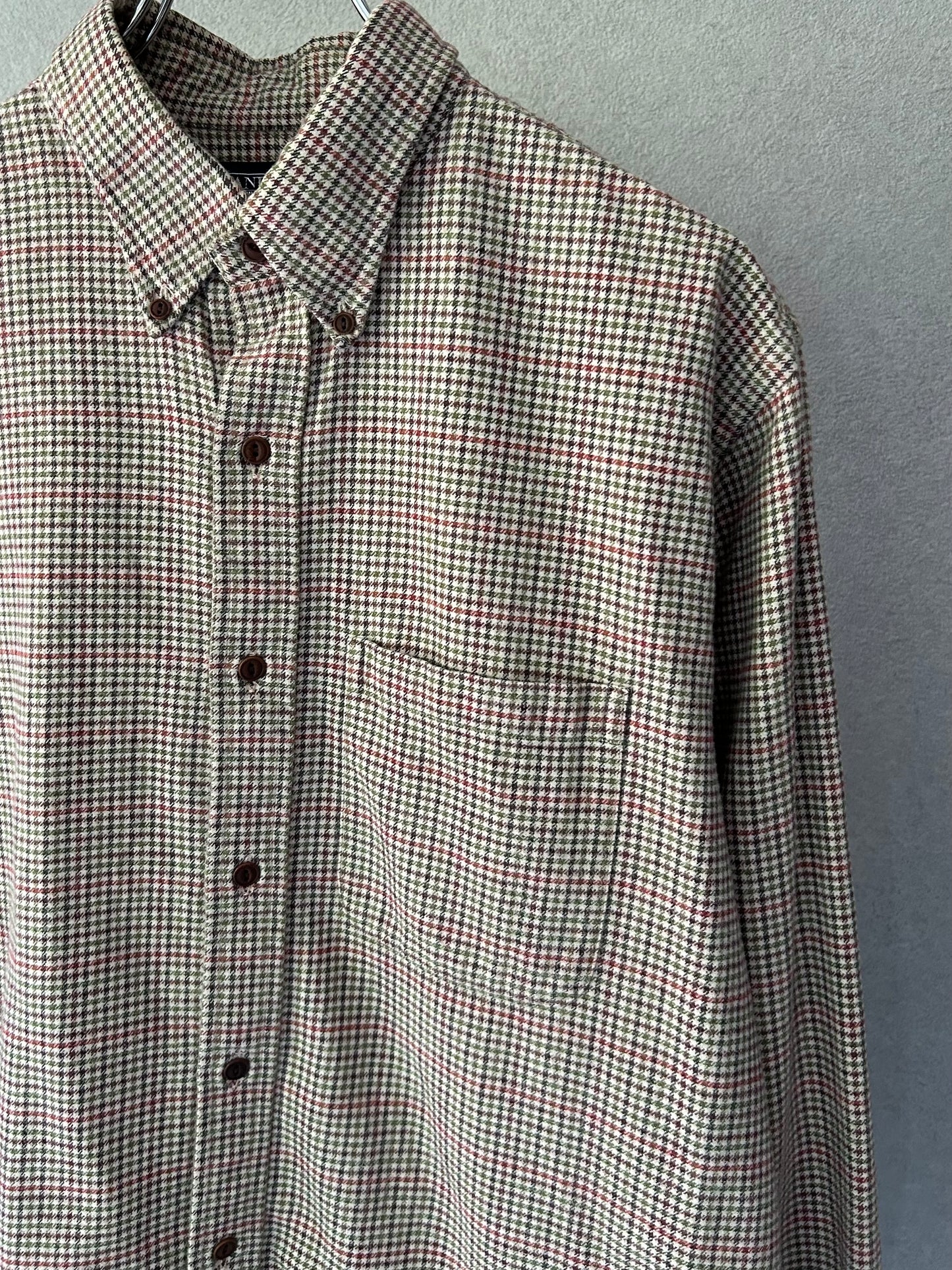 90's LANDS' END flannel shirt