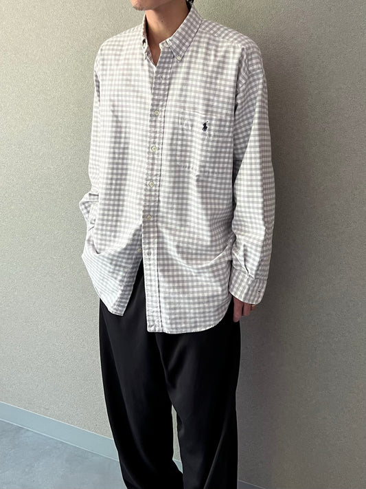 90's Polo Ralph Lauren BD shirt “BIG SHIRT"