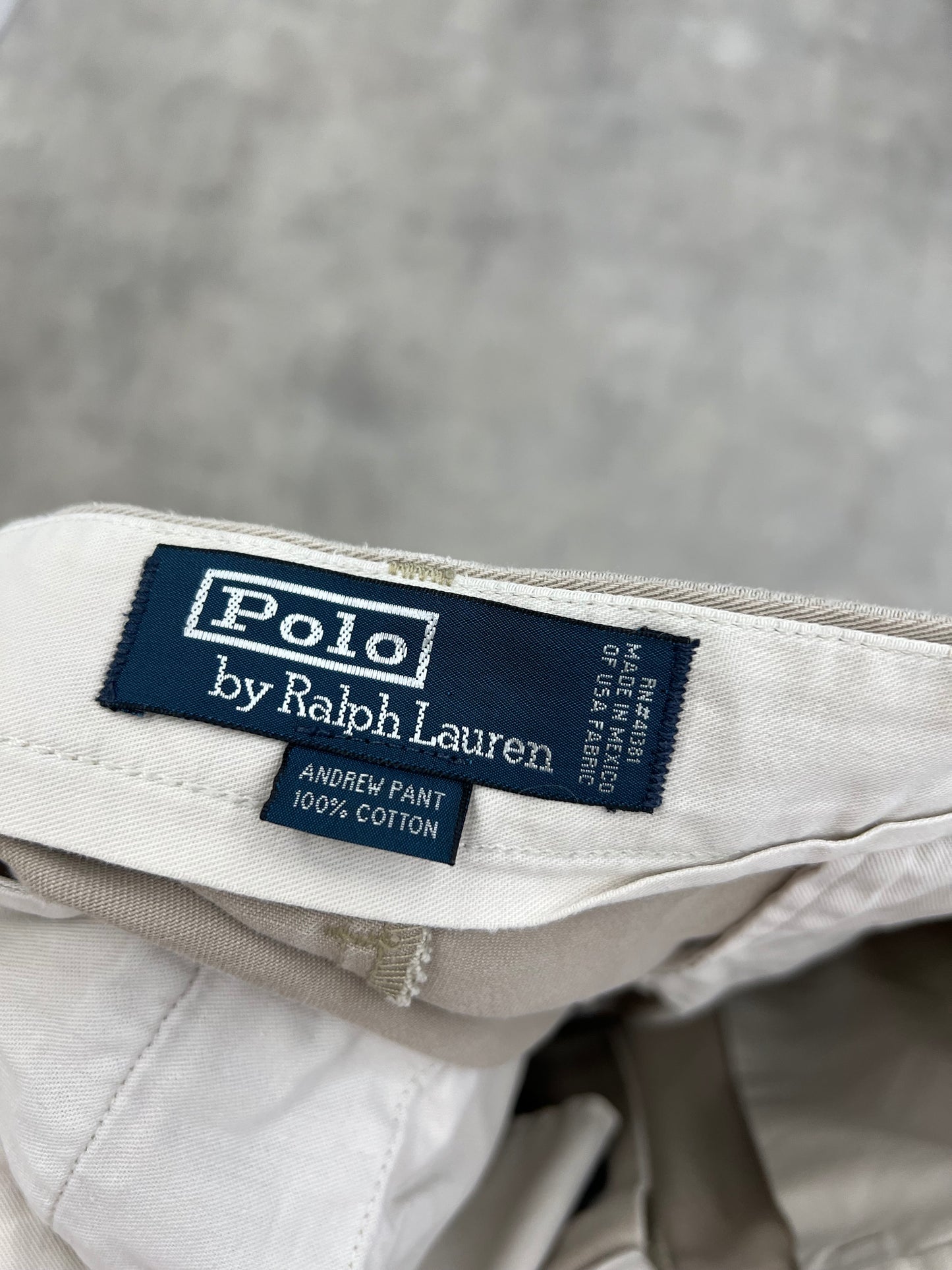 90's Polo Ralph Lauren chino pants