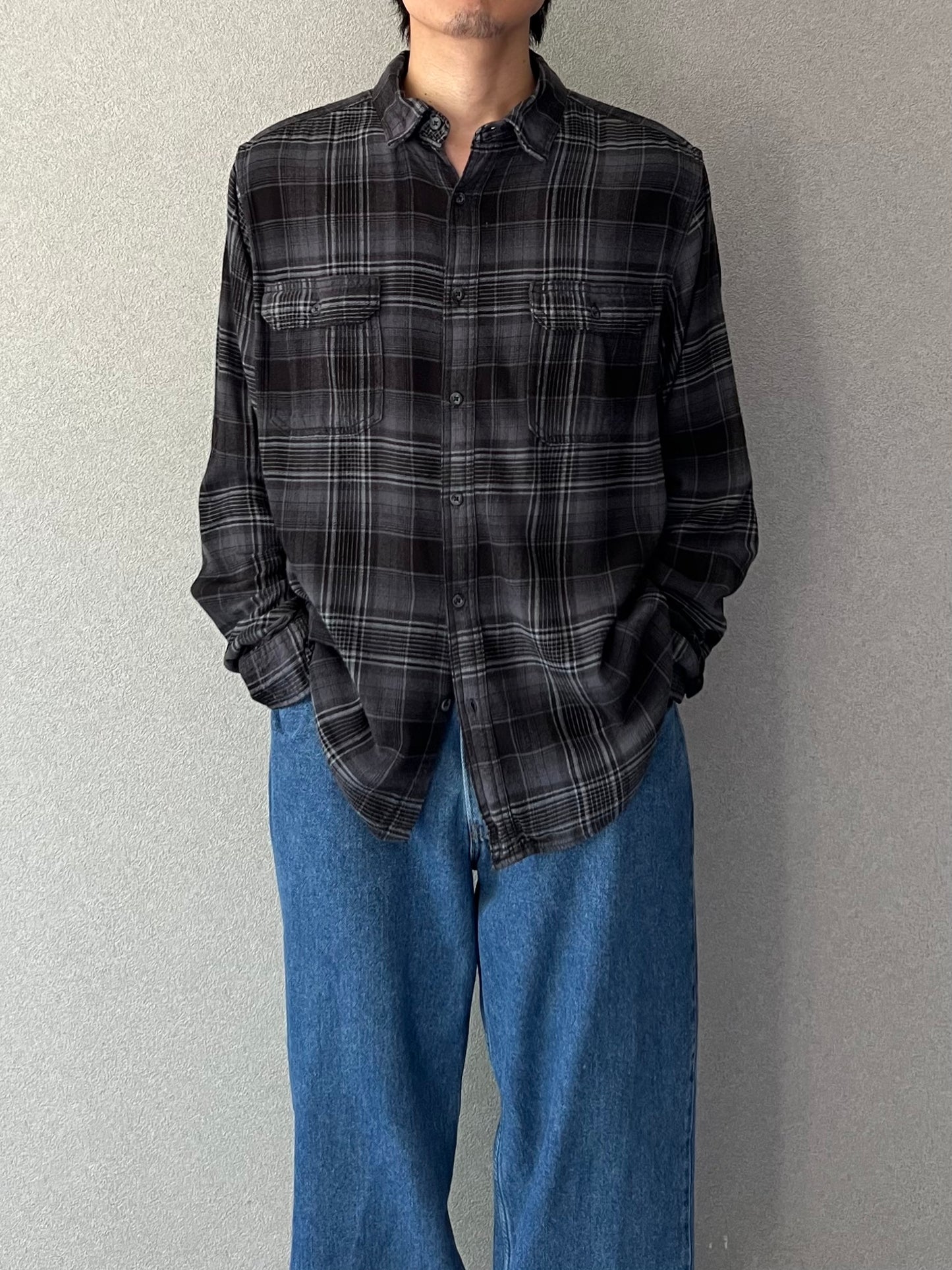00's GEORGE flannel shirt