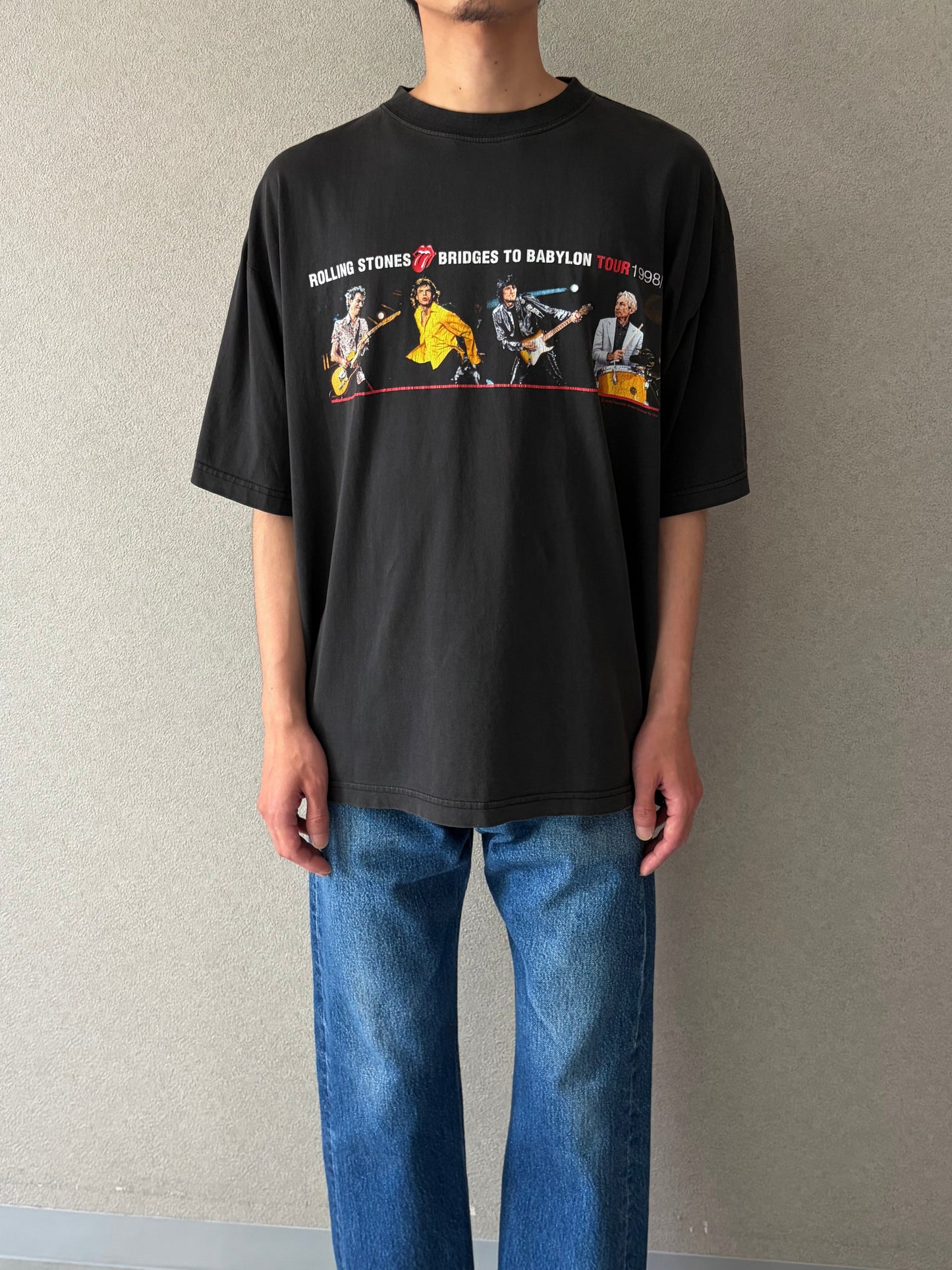 90's The Rolling Stones music t-shirt