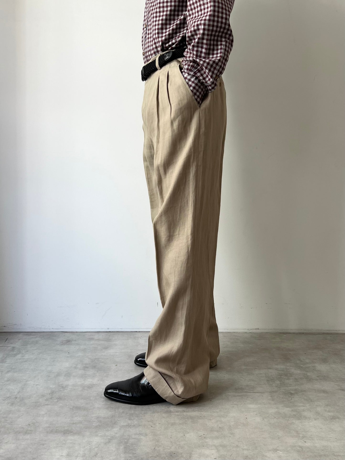 00's J.CREW linen pants